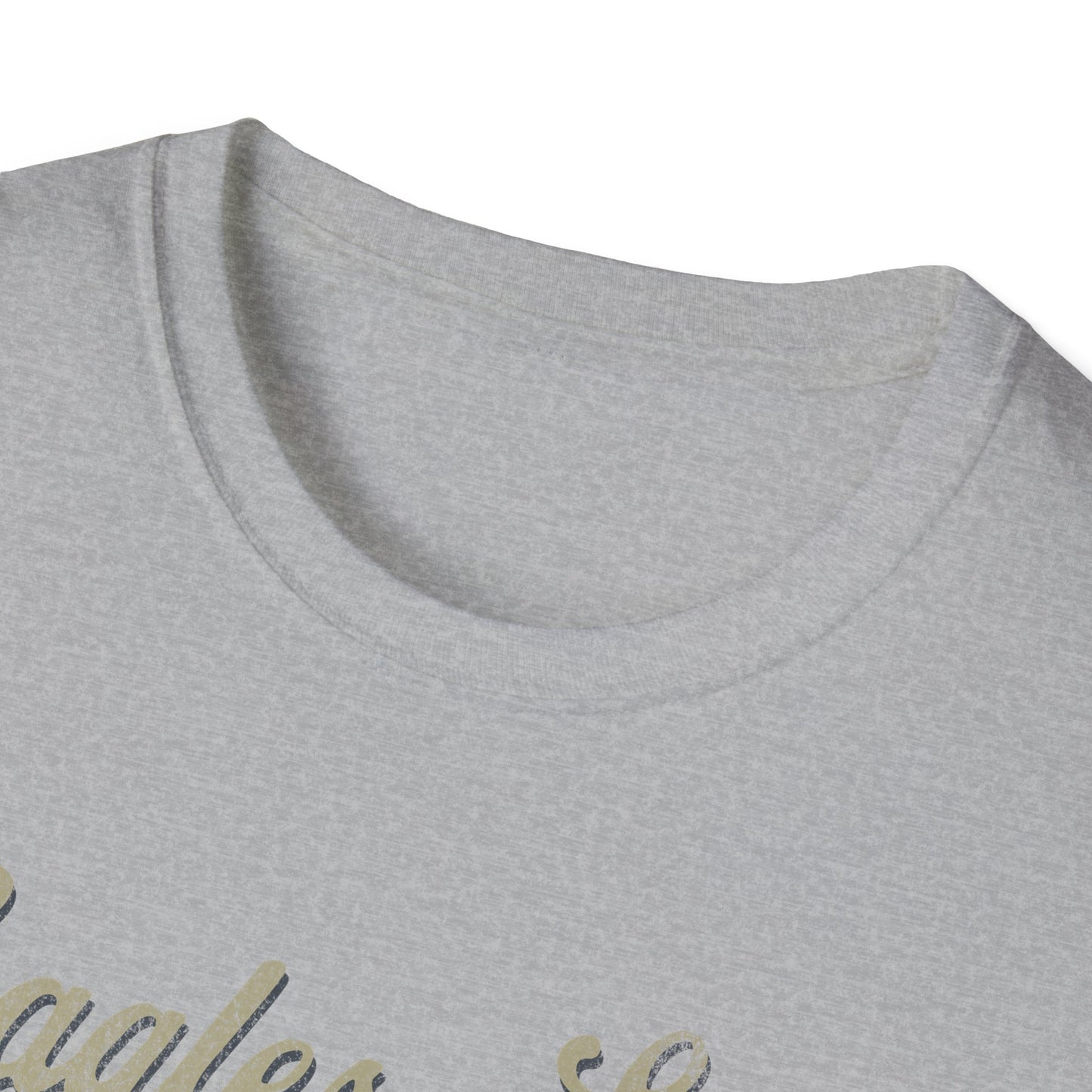 Eagles Soar Unisex Softstyle T-Shirt - Nature Inspired Graphic Tee
