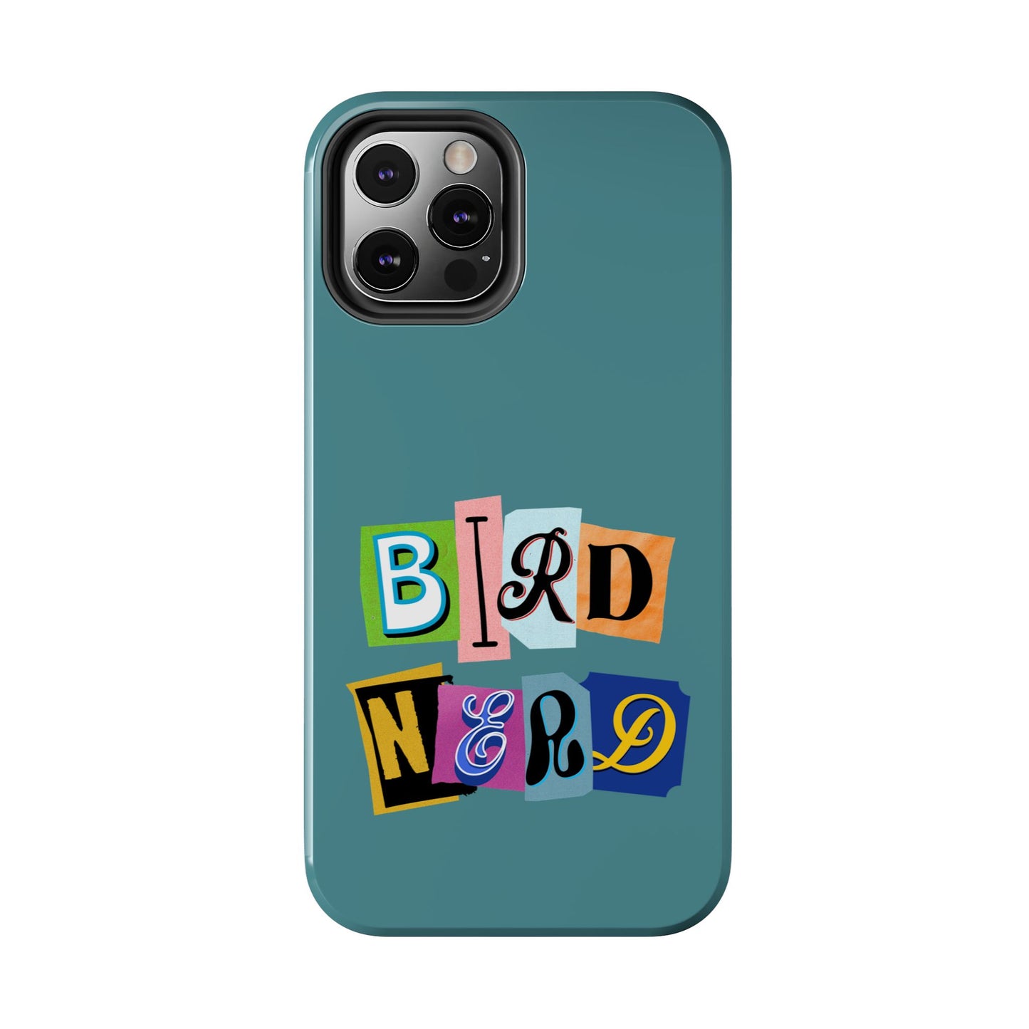 The Nerdy Birder - Bird Nerd Tough Phone Cover for Bird Lovers, Unique Gift for Wildlife Enthusiasts
