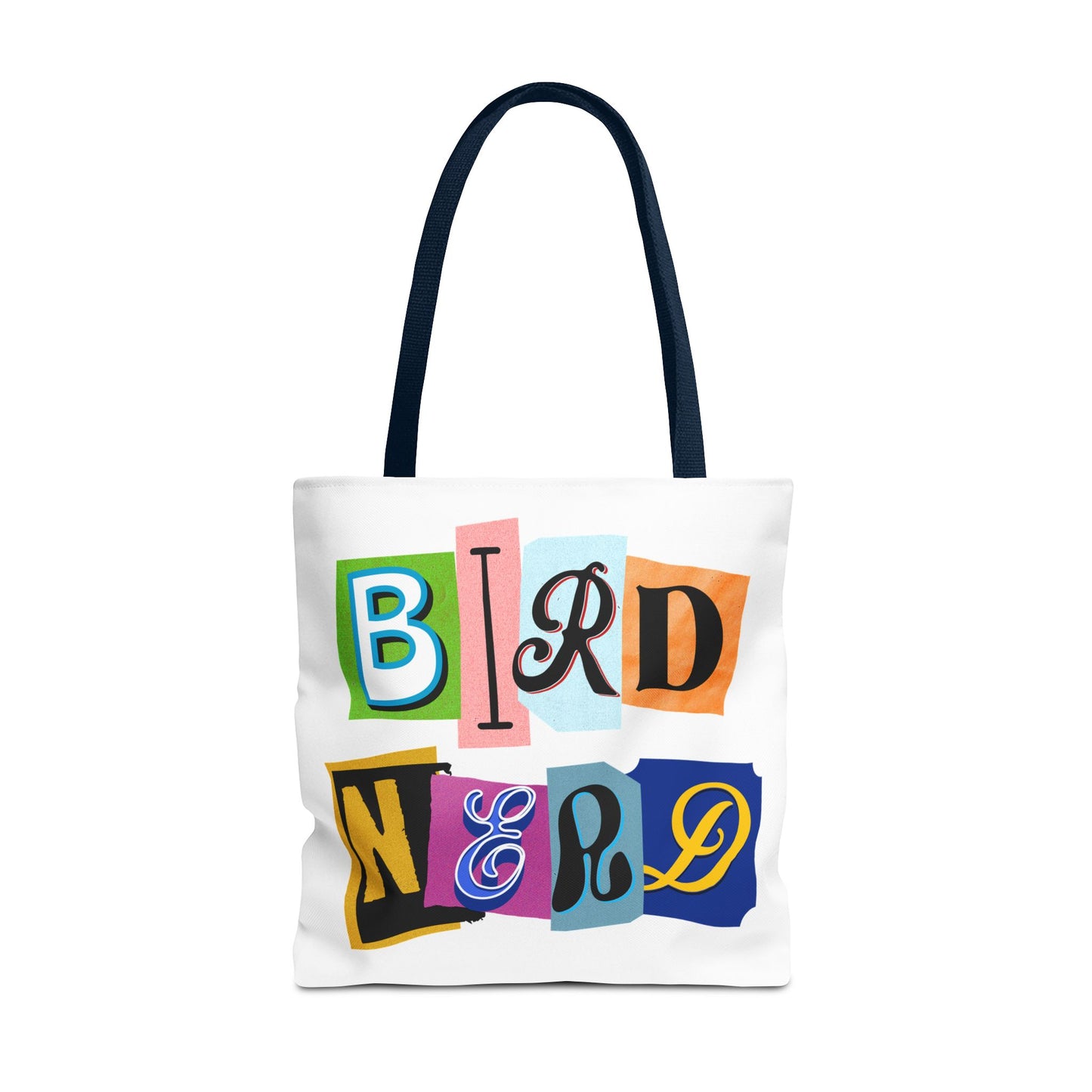 Colorful "Bird Nerd" Tote Bag - Perfect for Nature Lovers & Birdwatchers