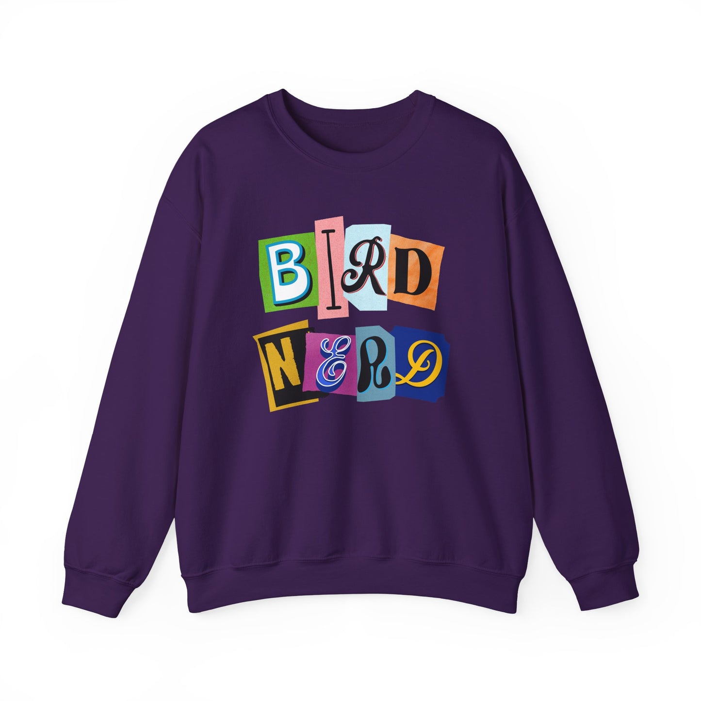 Bird Nerd Crewneck Sweatshirt - Fun Casual Wear for Bird Lovers