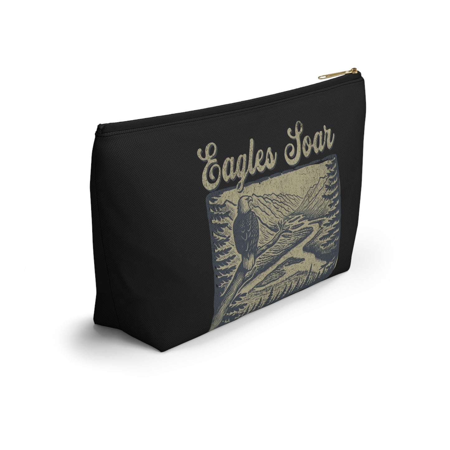Eagles Soar Accessory Pouch - Organizer, Gift for Birdwatchers, Makeup Case, Travel Pouch