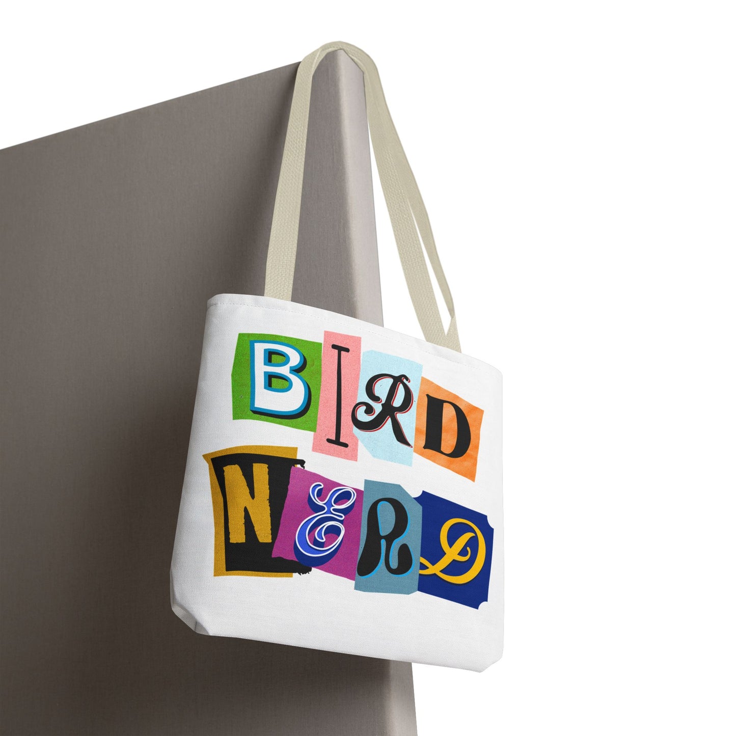Colorful "Bird Nerd" Tote Bag - Perfect for Nature Lovers & Birdwatchers