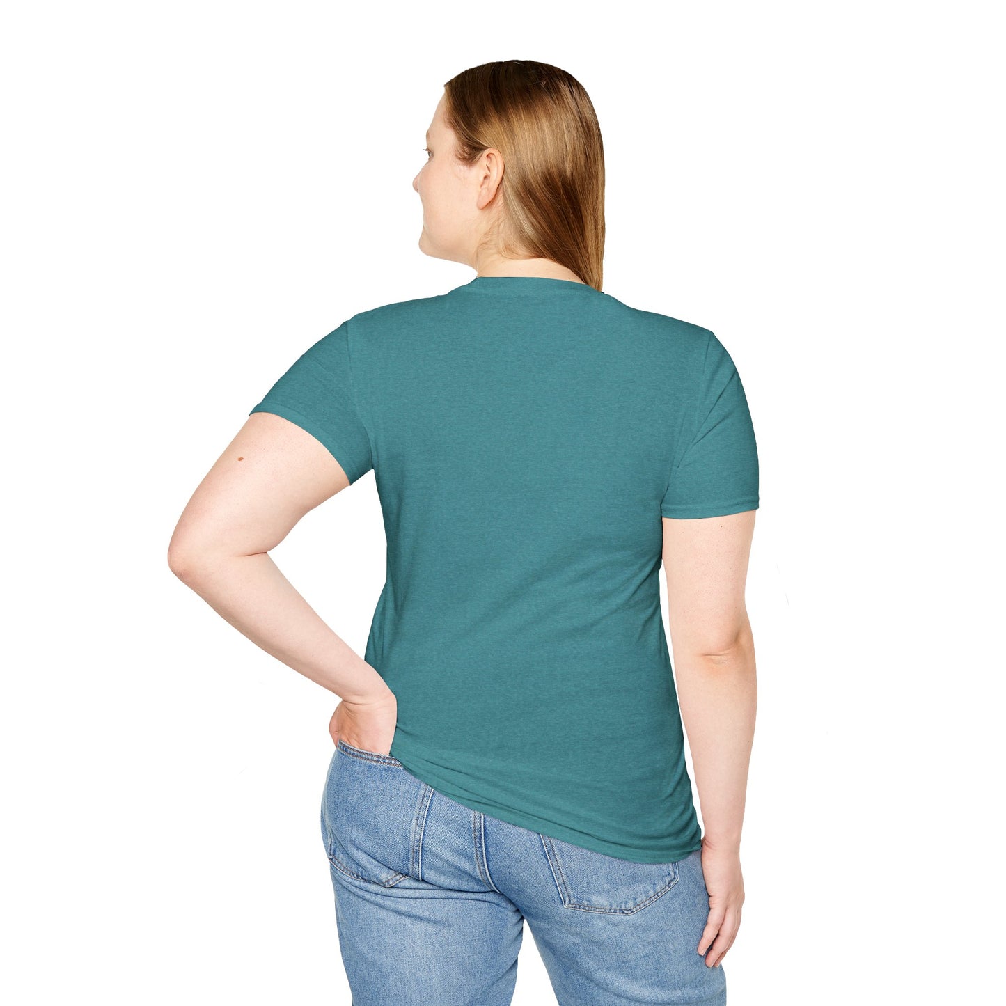 Bird Watcher Teal Unisex Softstyle T-Shirt - Retro Vibe Tee for Casual Wear