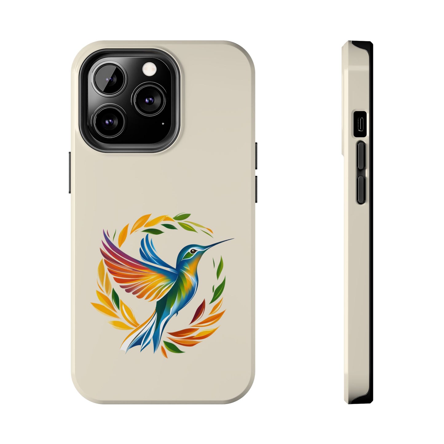 Hummingbird Rainbow Tough Phone Cases