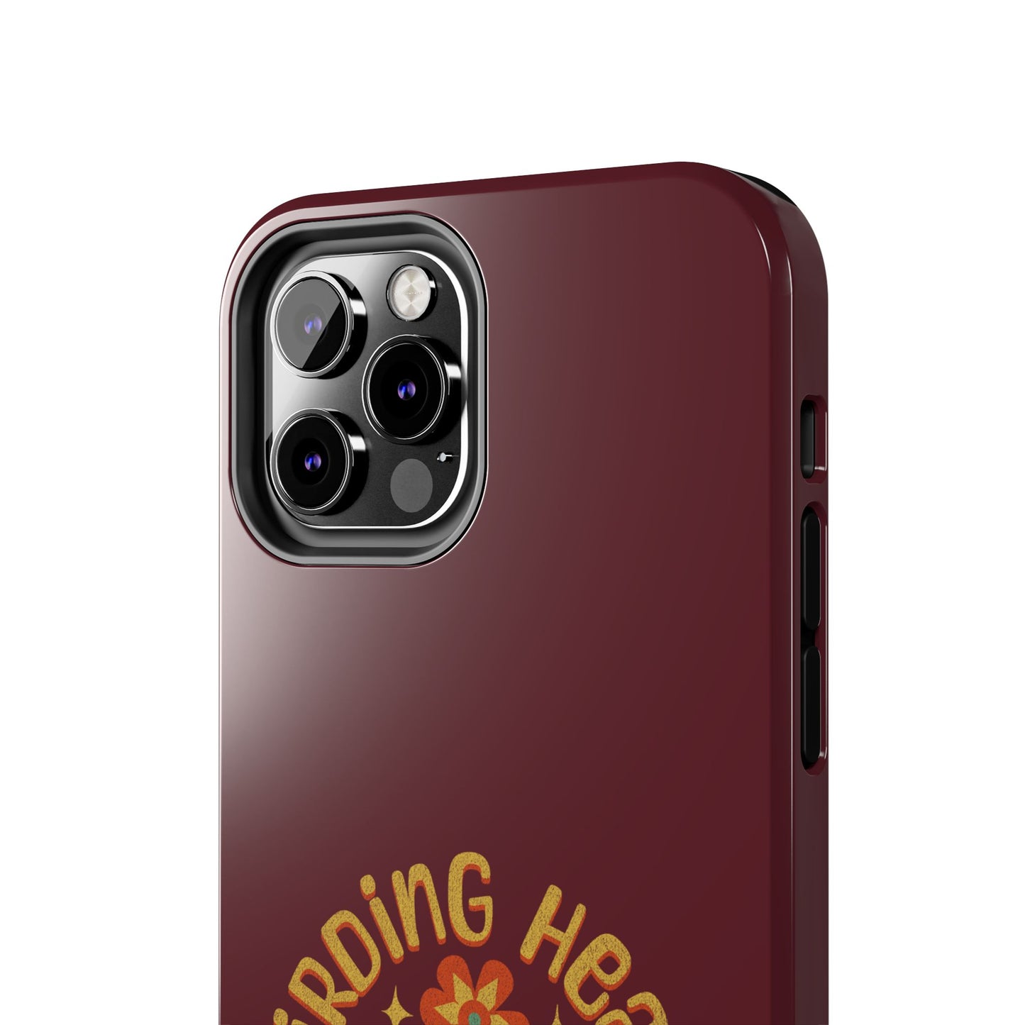 The Nerdy Birder - Birding Heals the Mind & Soul Design, Tough Secure Phone Covers for Bird Lovers, Artistic Gifts for Nature Enthusiasts