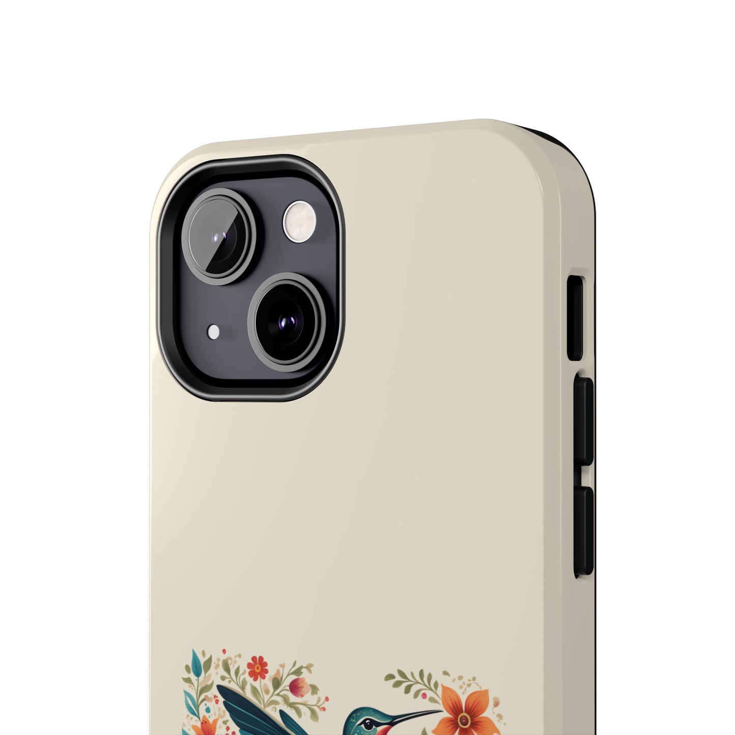 Hummingbird in Bloom Tough Phone Cases