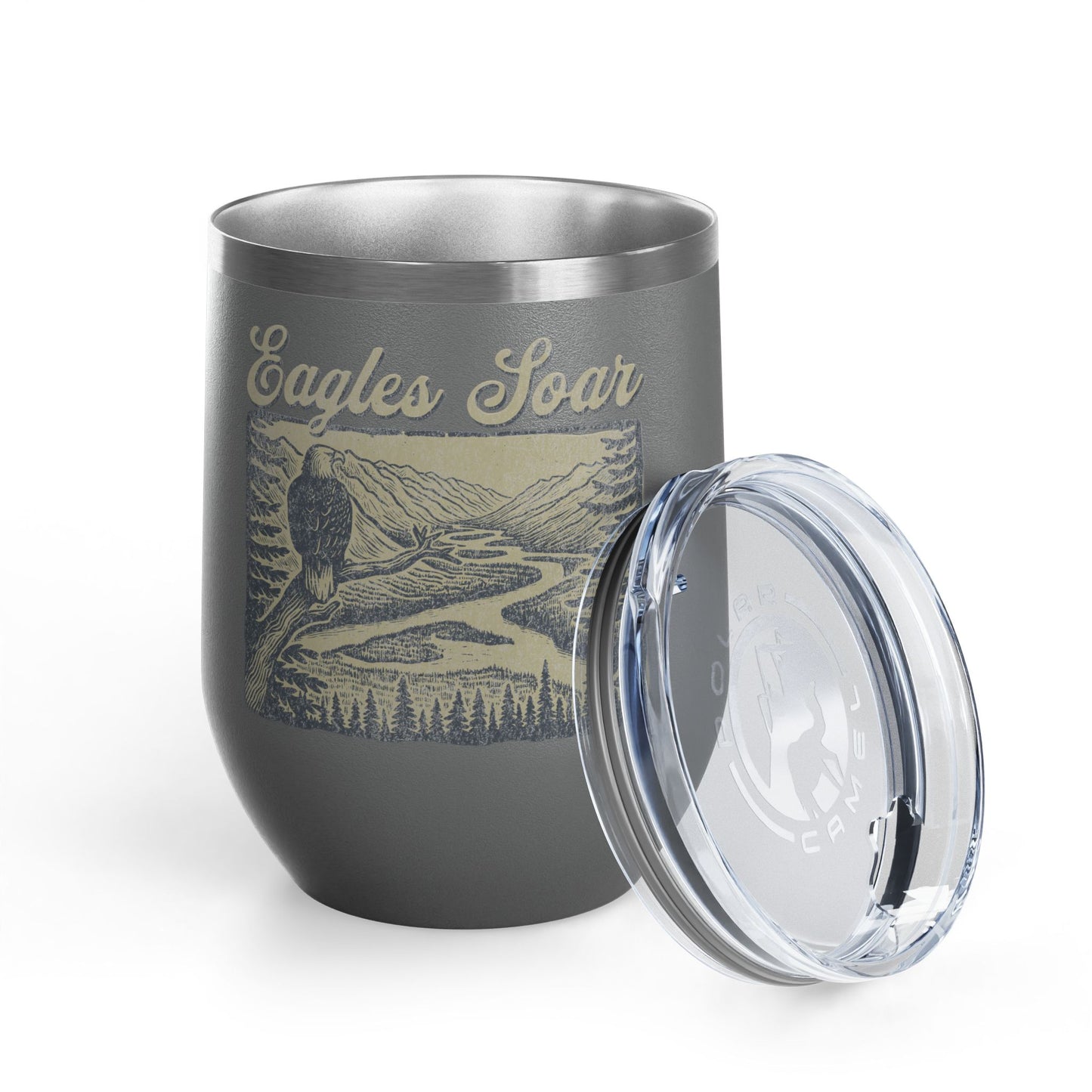 Eagles Soar Wine Tumbler, 12oz