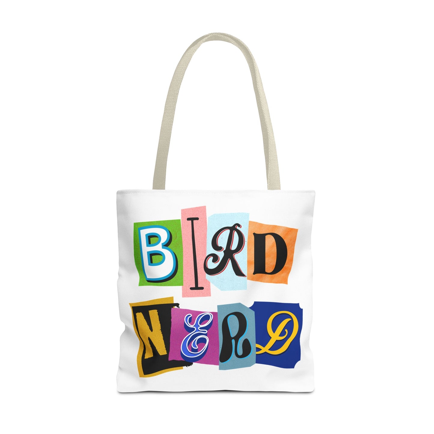 Colorful "Bird Nerd" Tote Bag - Perfect for Nature Lovers & Birdwatchers