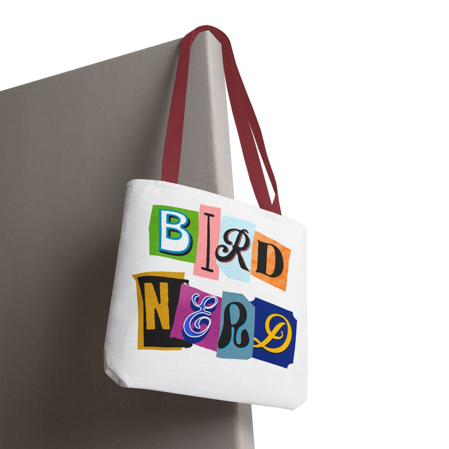 Colorful "Bird Nerd" Tote Bag - Perfect for Nature Lovers & Birdwatchers