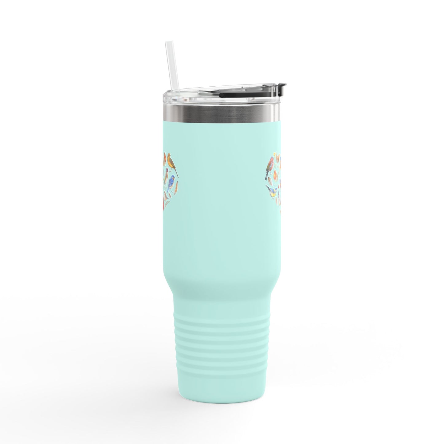 Bird Heart Insulated Travel Mug, 40oz