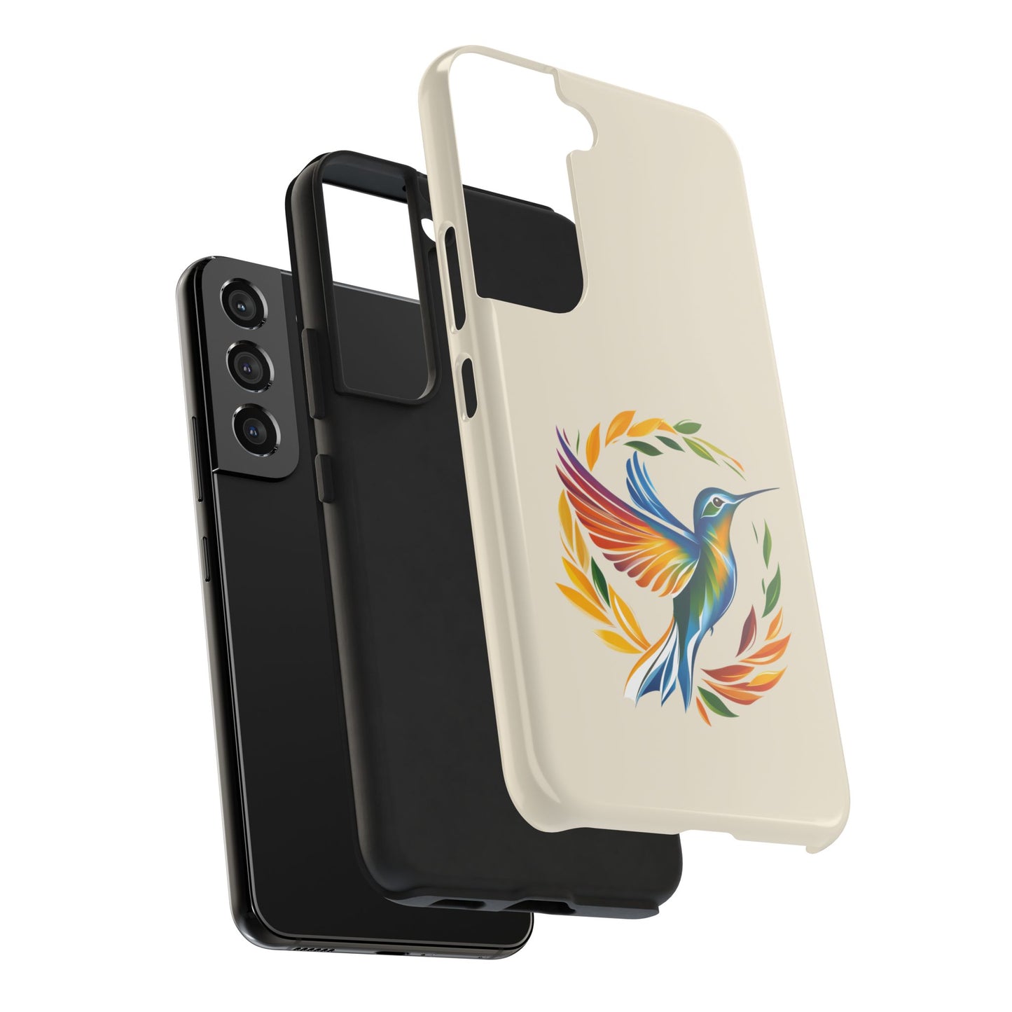 Hummingbird Rainbow Tough Phone Cases