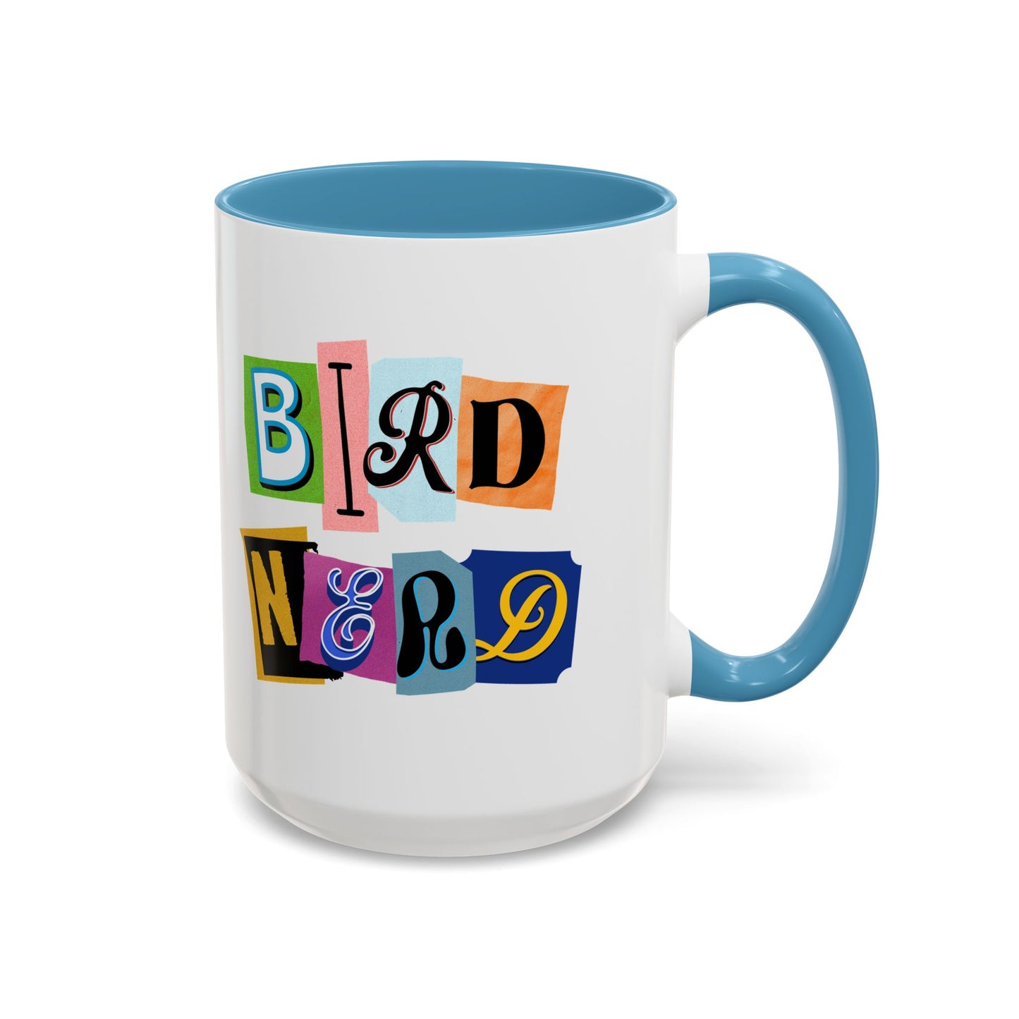 Bird Nerd Accent Coffee Mug - Fun & Quirky Gift for Bird Lovers