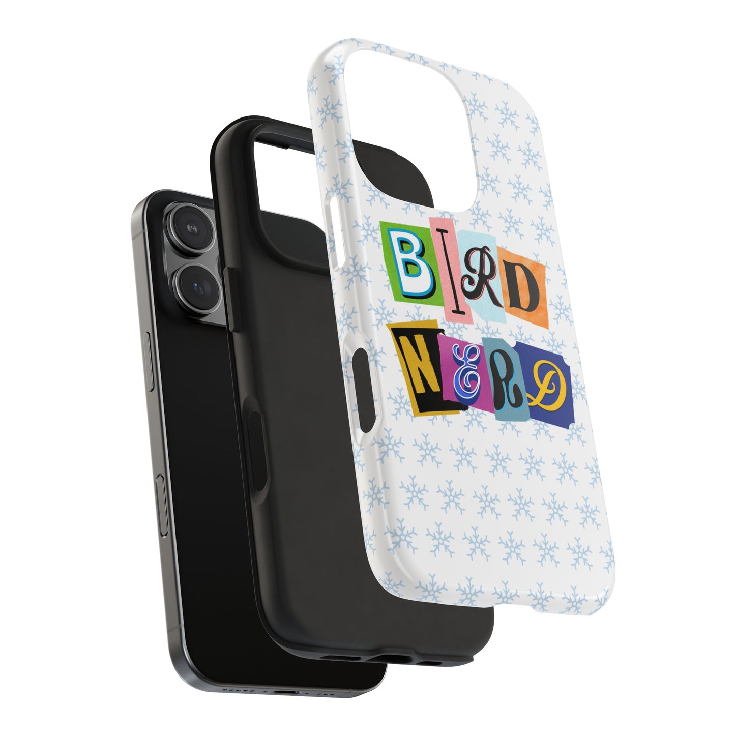 Bird Nerd Tough Phone Case - Fun & Colorful Design for Bird Lovers