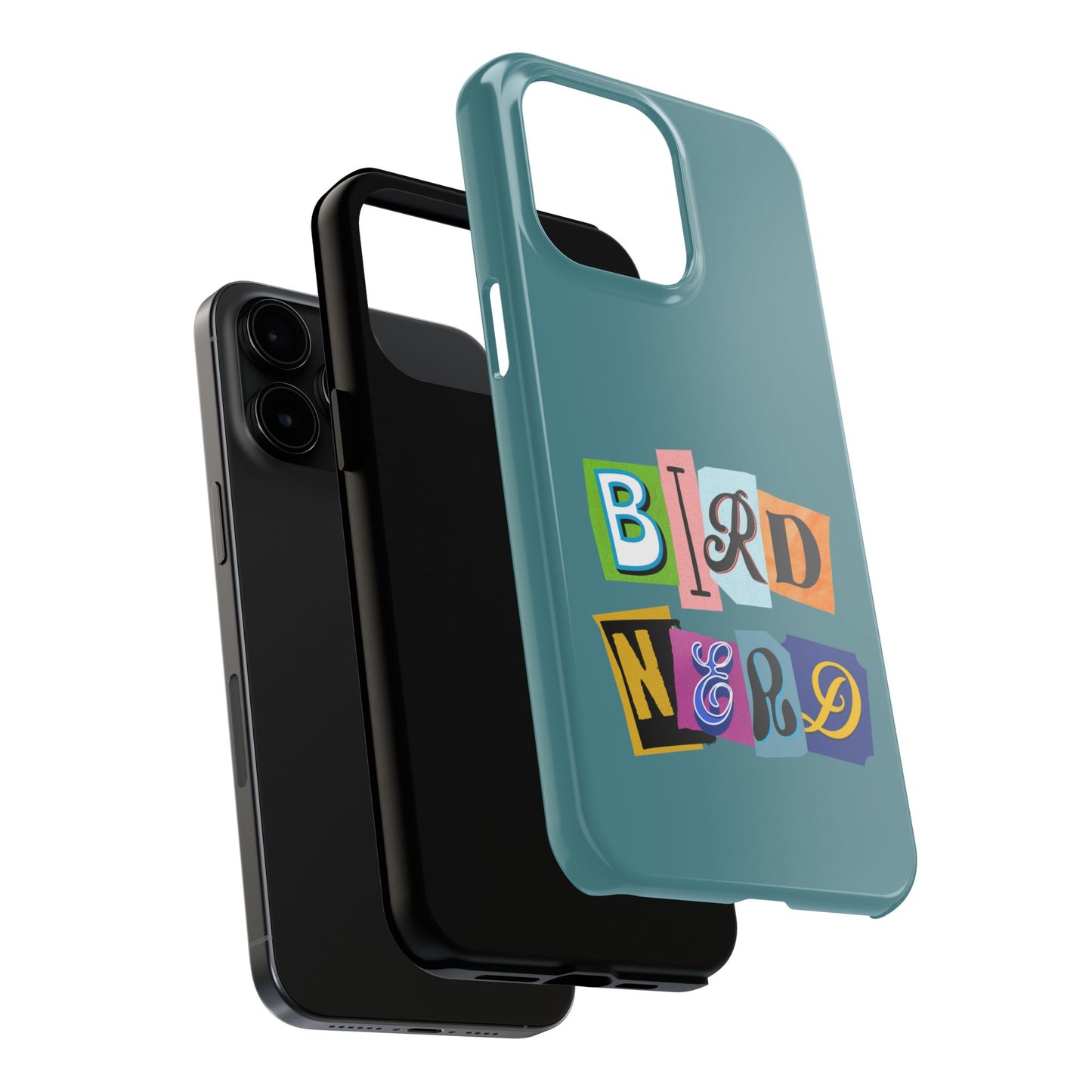 The Nerdy Birder - Bird Nerd Tough Phone Cover for Bird Lovers, Unique Gift for Wildlife Enthusiasts
