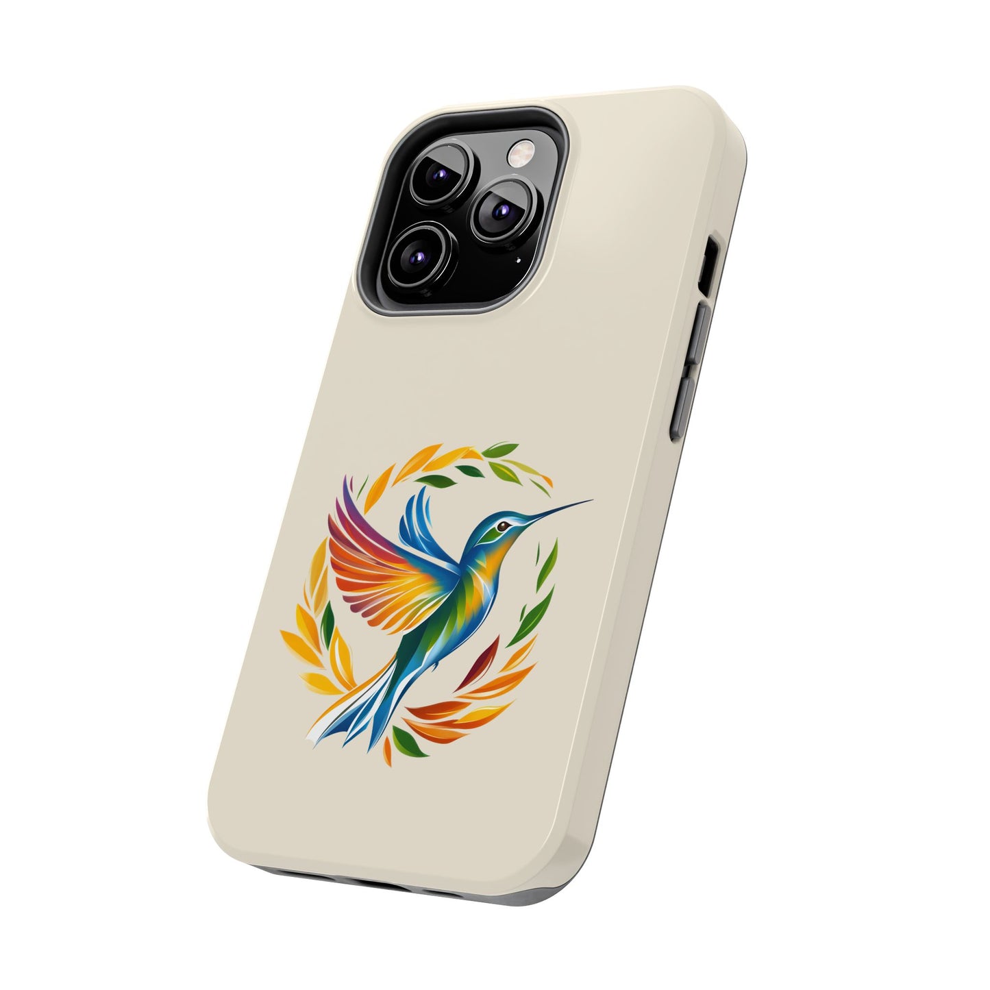 Hummingbird Rainbow Tough Phone Cases