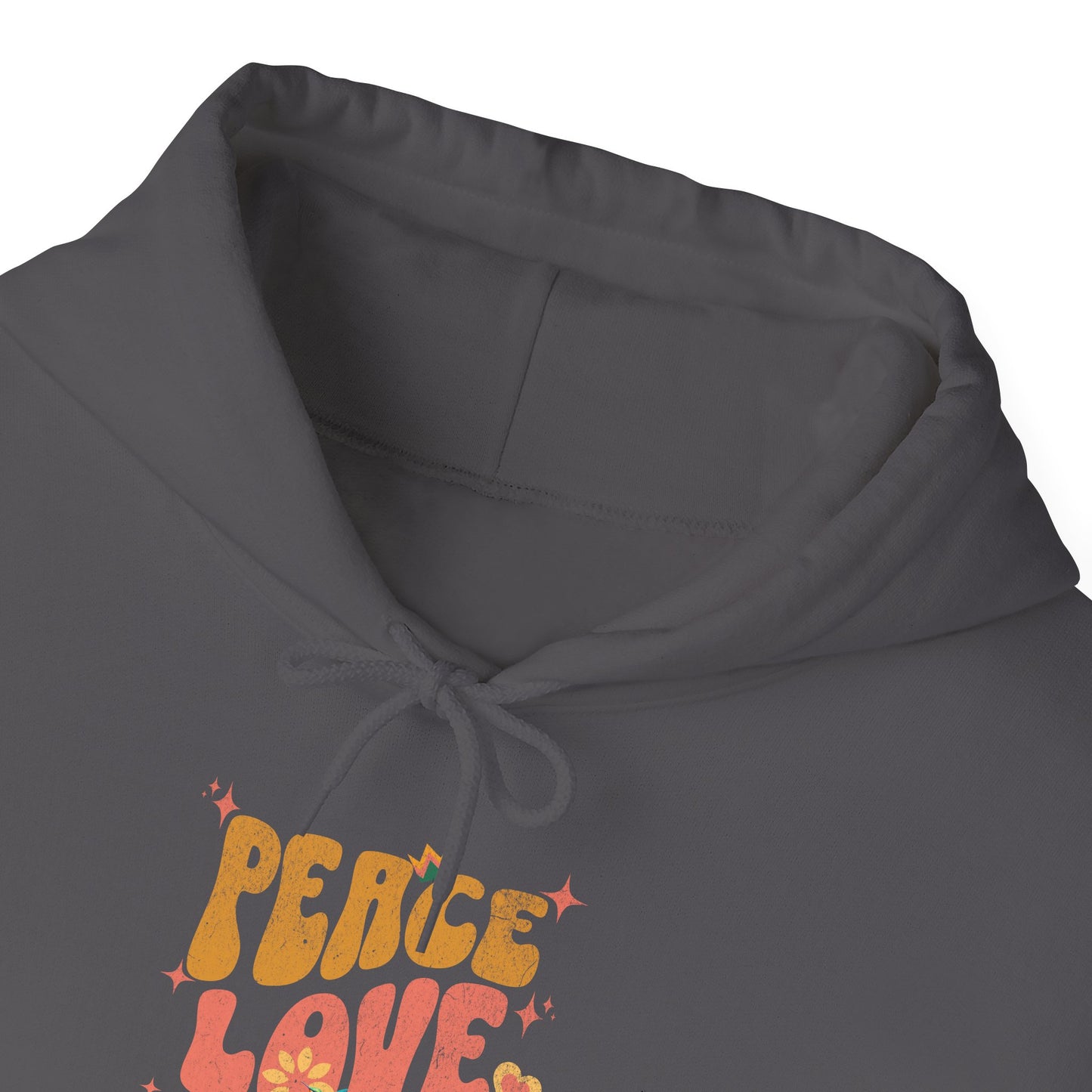 Peace Love Birds Hoodie - Cozy Unisex Sweatshirt for Nature Lover