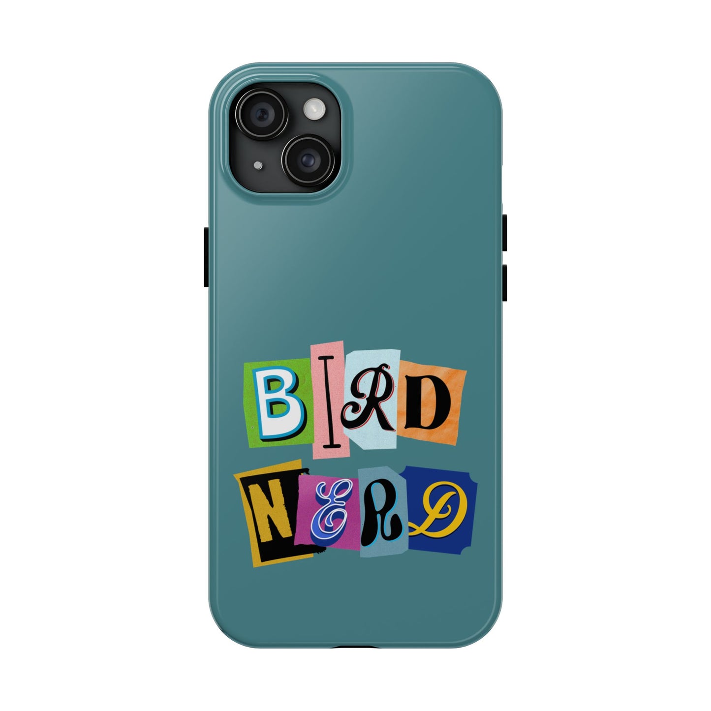The Nerdy Birder - Bird Nerd Tough Phone Cover for Bird Lovers, Unique Gift for Wildlife Enthusiasts