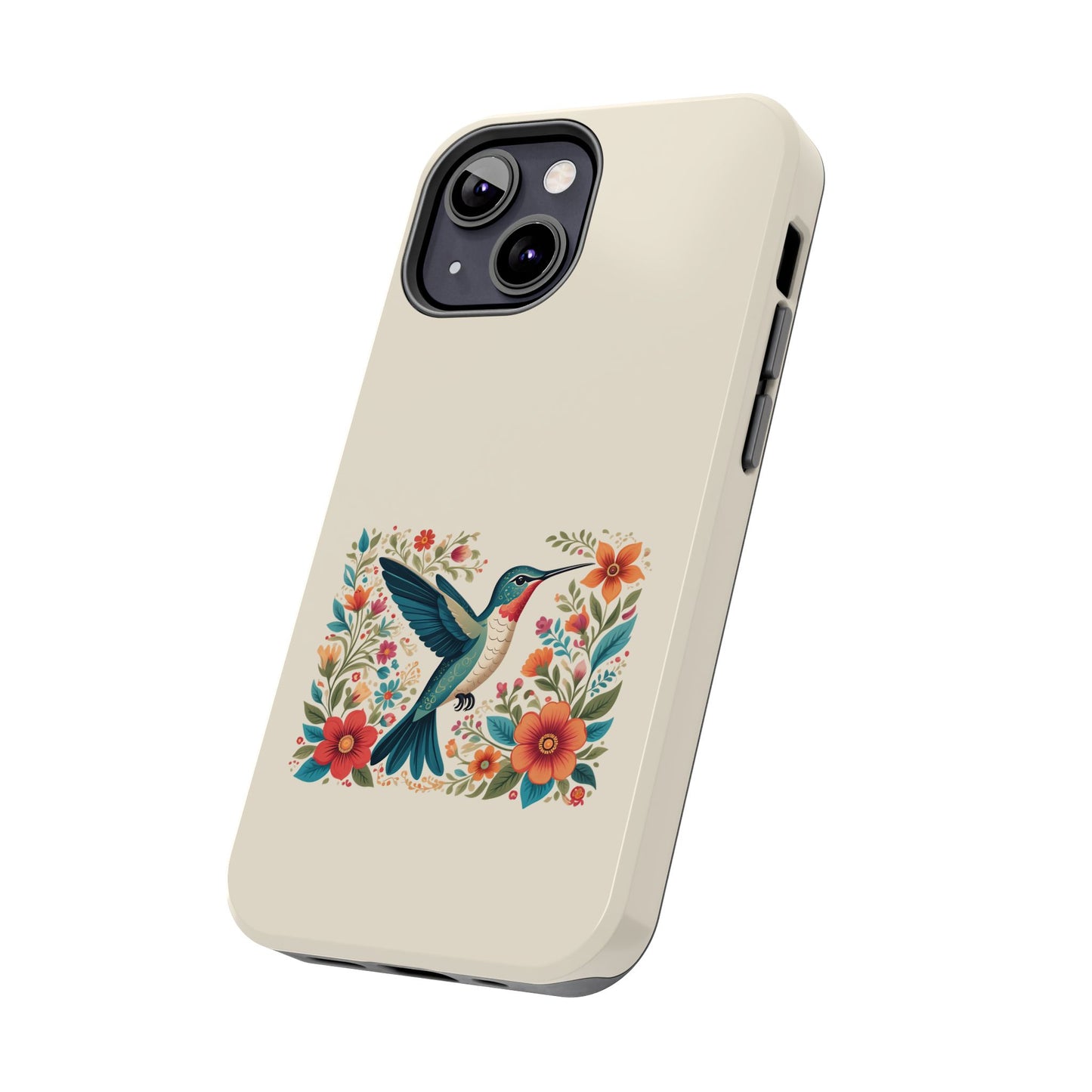 Hummingbird in Bloom Tough Phone Cases