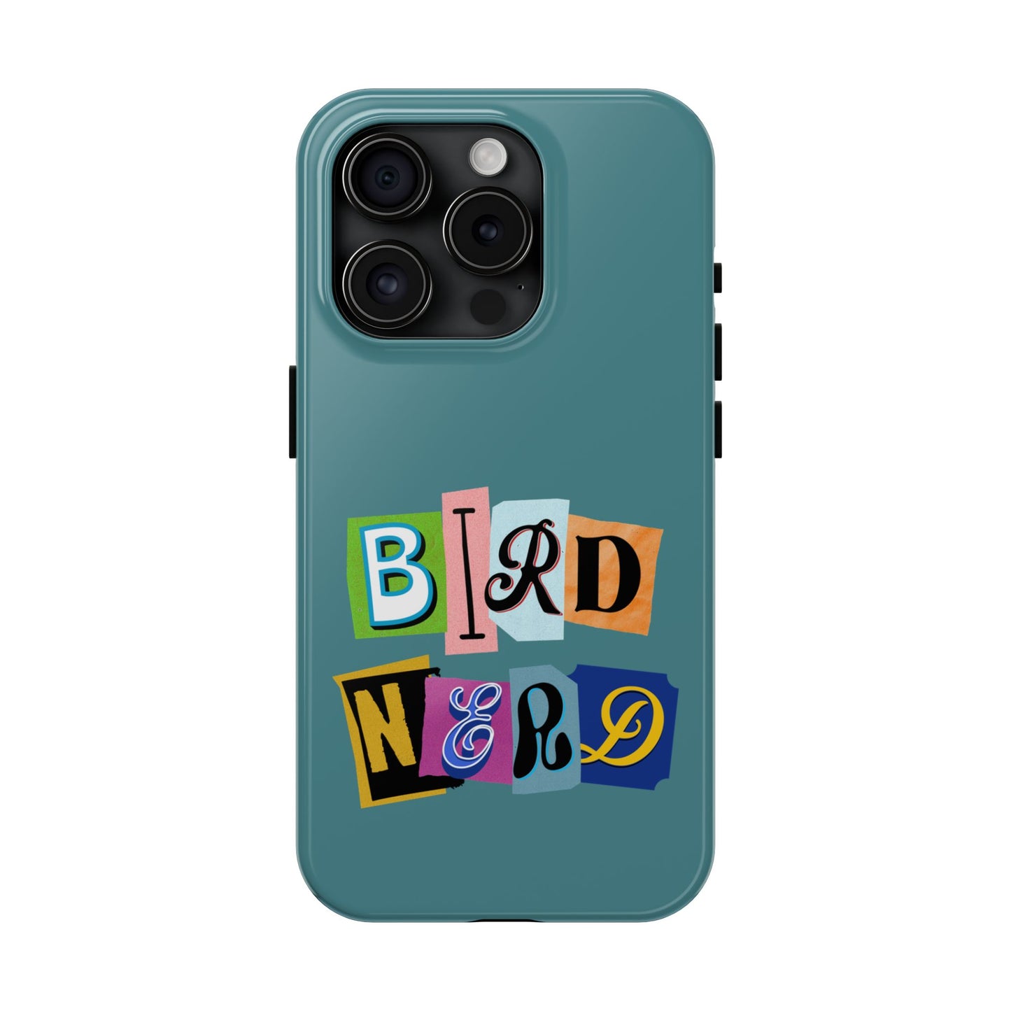 The Nerdy Birder - Bird Nerd Tough Phone Cover for Bird Lovers, Unique Gift for Wildlife Enthusiasts