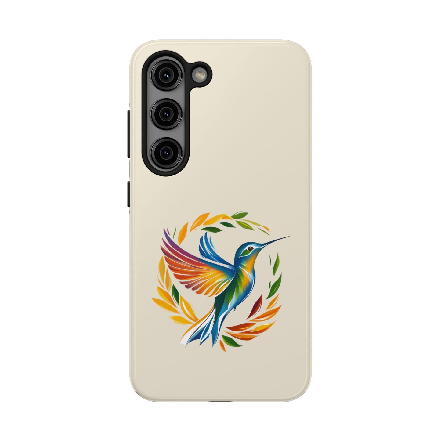 Hummingbird Rainbow Tough Phone Cases