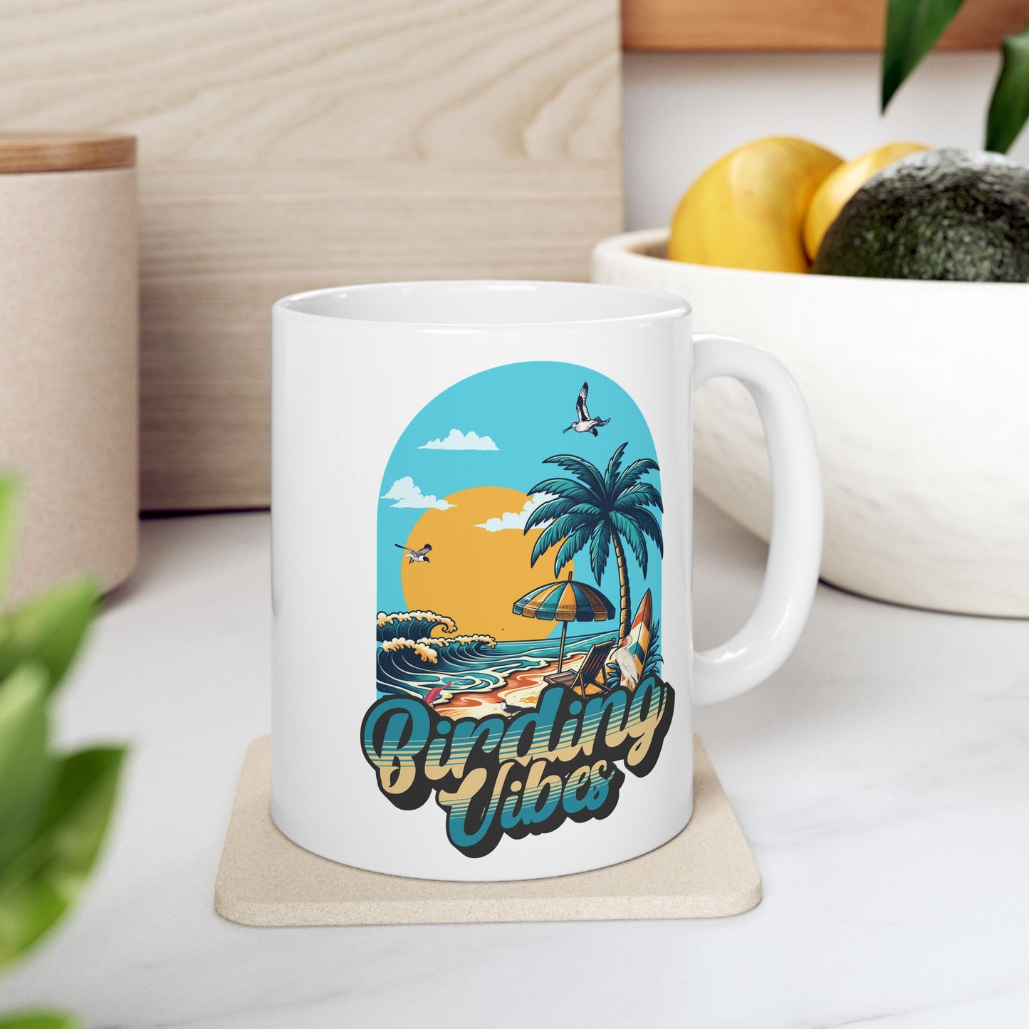Birding Vibes Ceramic Mug
