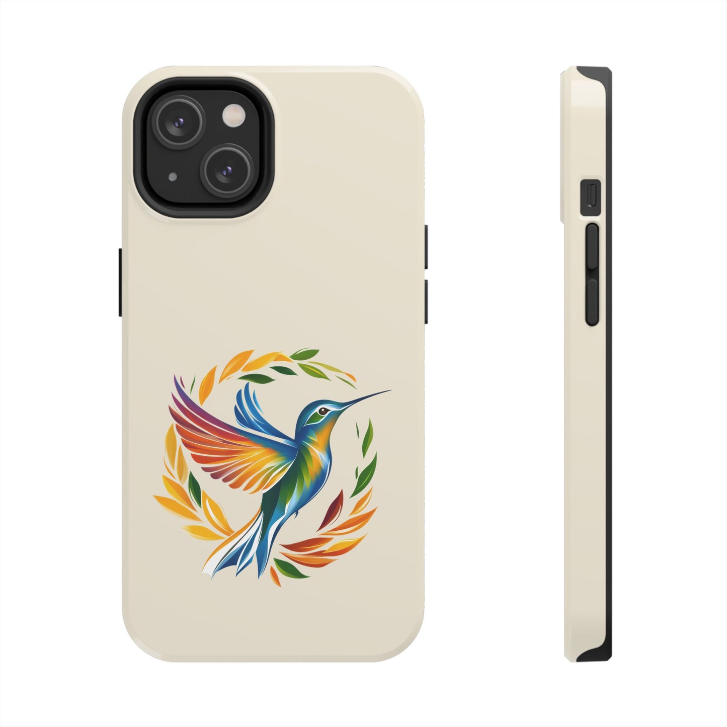 Hummingbird Rainbow Tough Phone Cases