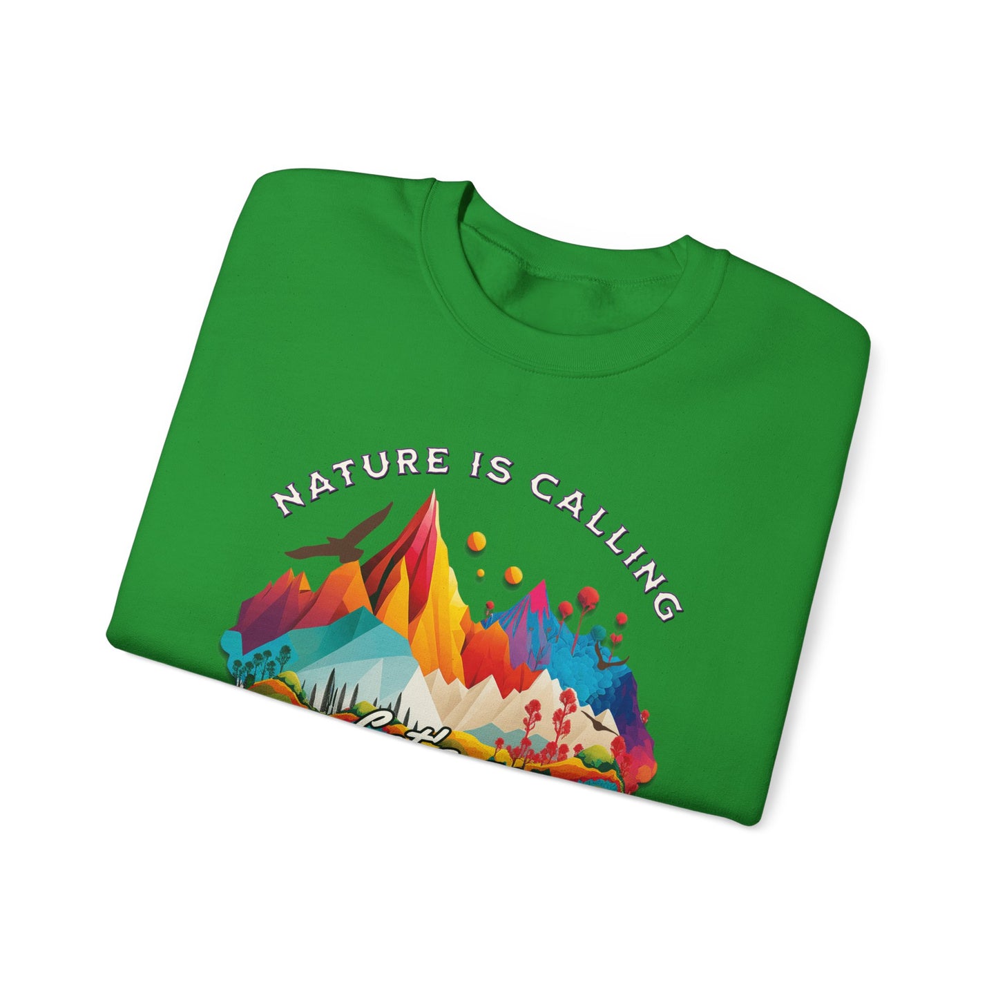 Nature is Calling Birding Sweatshirt | Unisex Heavy Blend™ Crewneck for Outdoor Lovers