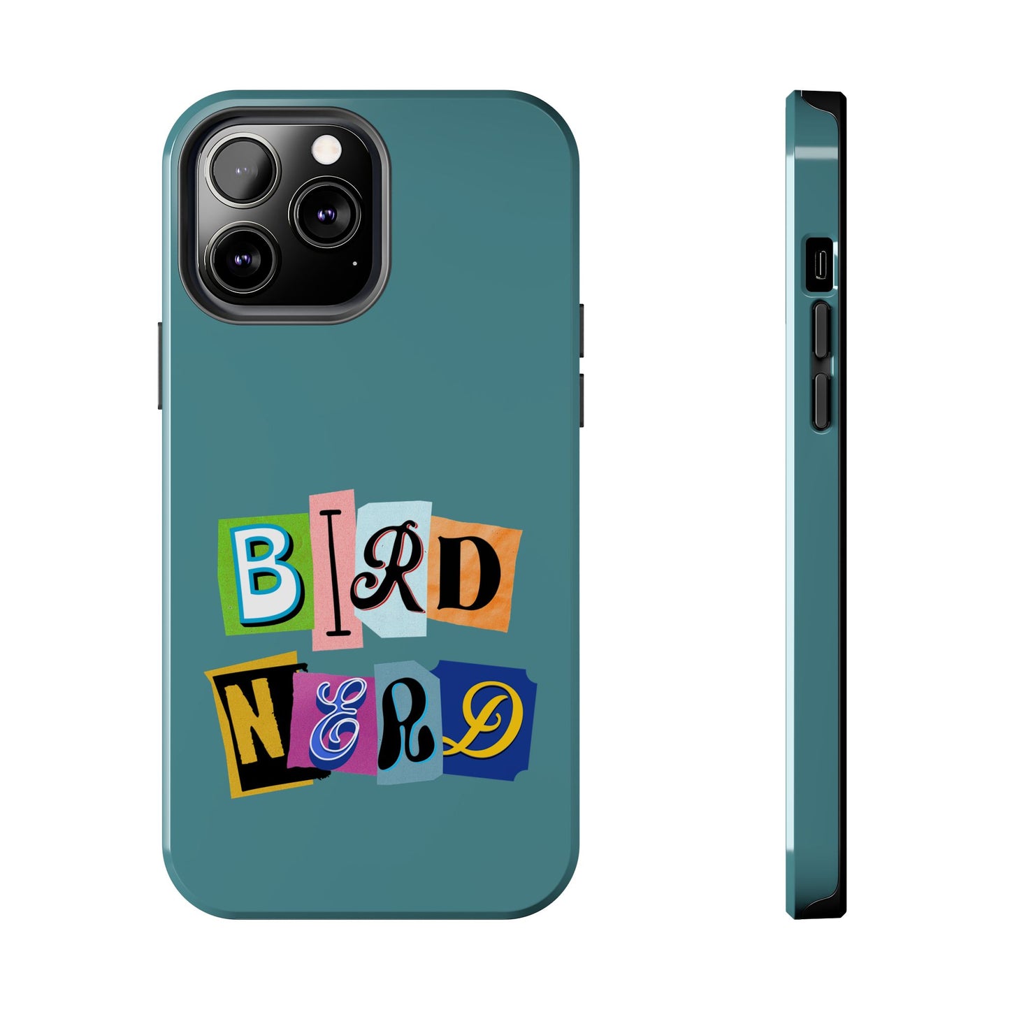 The Nerdy Birder - Bird Nerd Tough Phone Cover for Bird Lovers, Unique Gift for Wildlife Enthusiasts