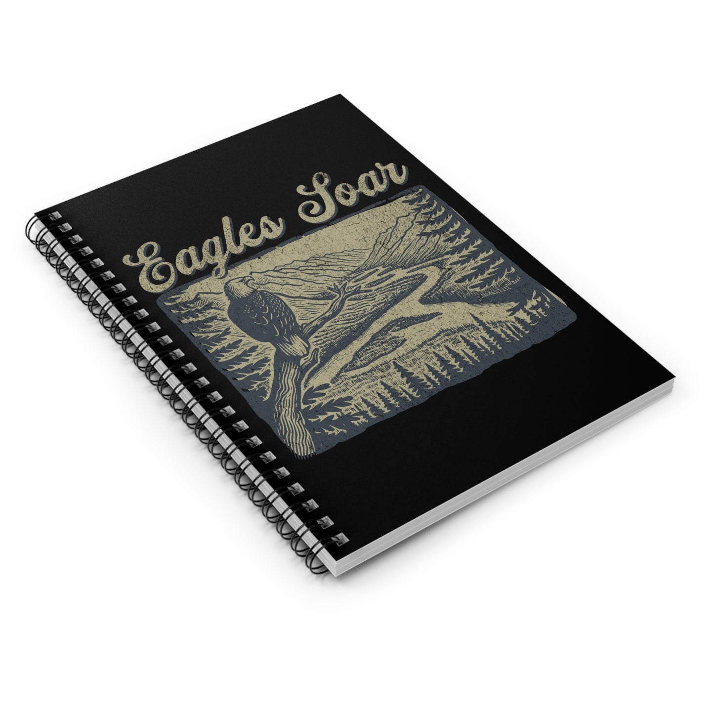 Eagles Soar Spiral Notebook - Perfect for Nature Lovers and Adventurers