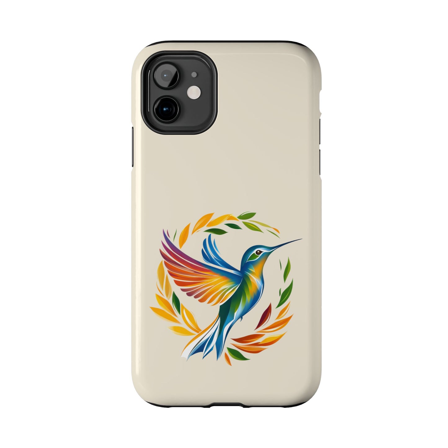 Hummingbird Rainbow Tough Phone Cases