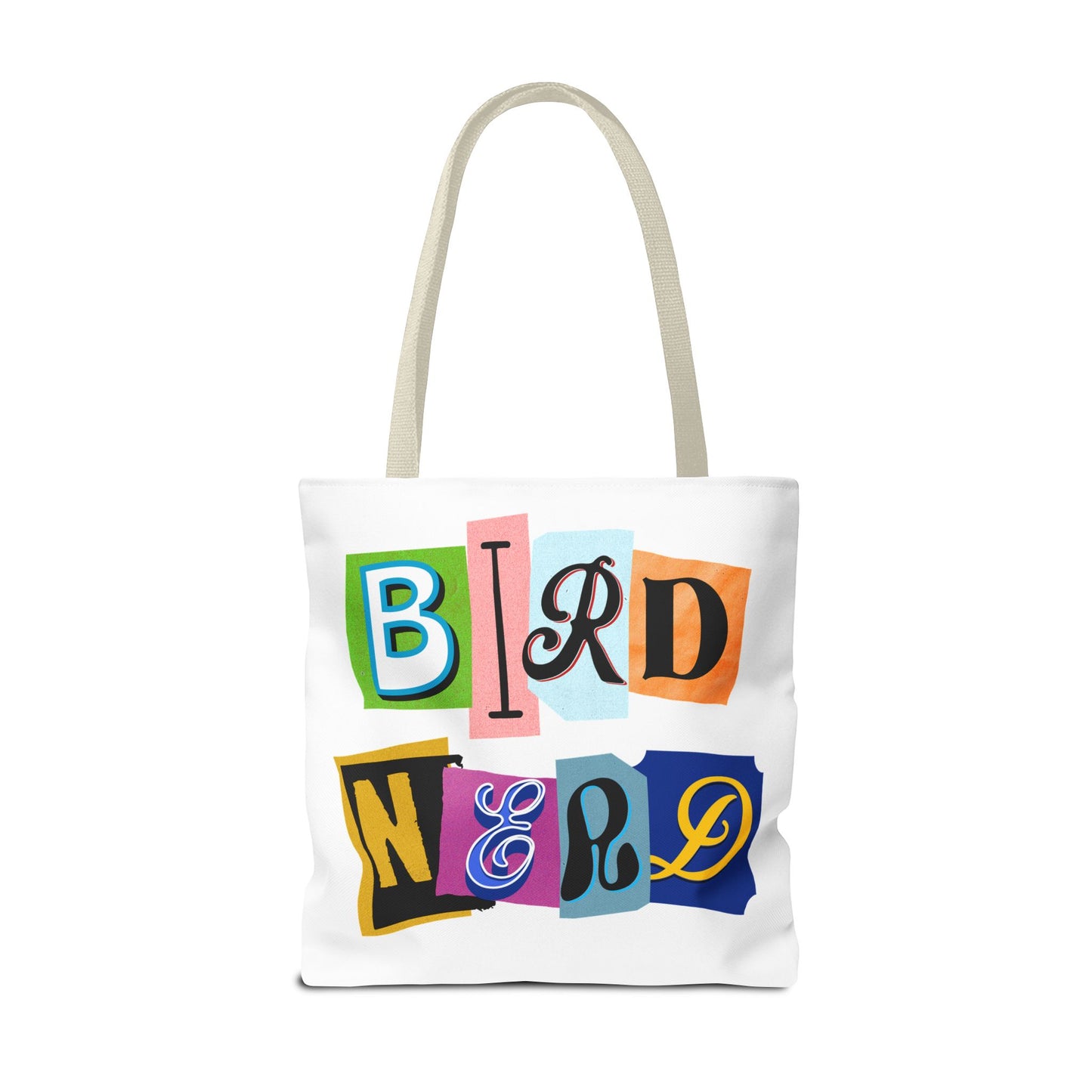 Colorful "Bird Nerd" Tote Bag - Perfect for Nature Lovers & Birdwatchers