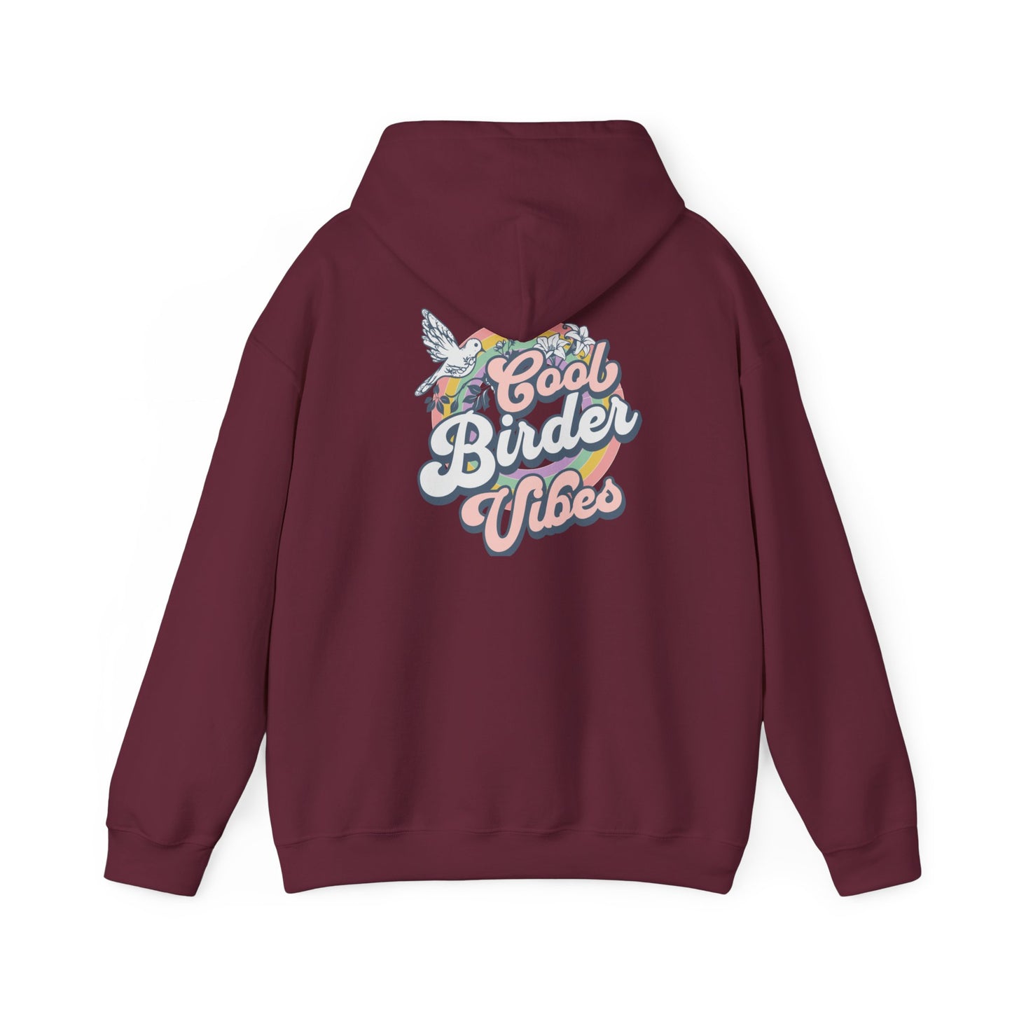 Cool Birder Vibes Unisex Heavy Blend™ Hoodie - Stylish, Cozy Sweatshirt for Nature Lovers