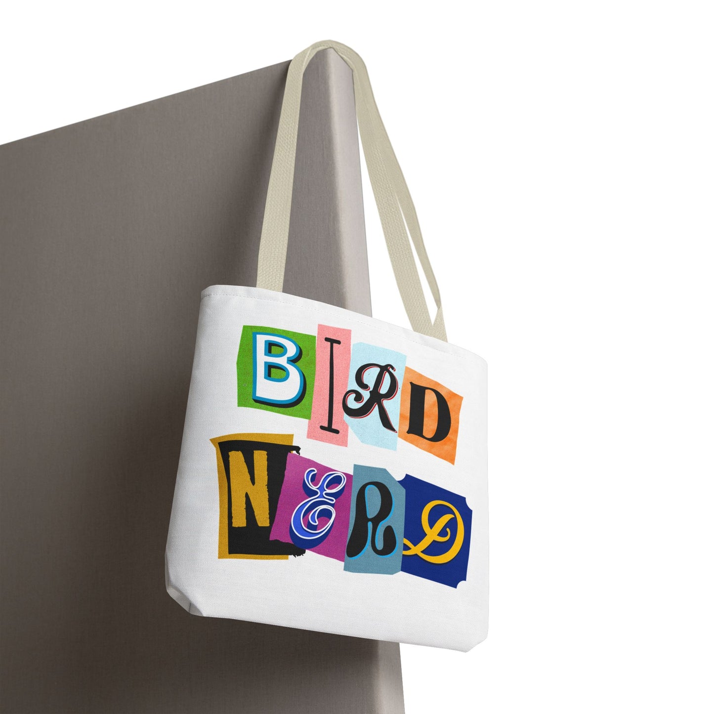 Colorful "Bird Nerd" Tote Bag - Perfect for Nature Lovers & Birdwatchers