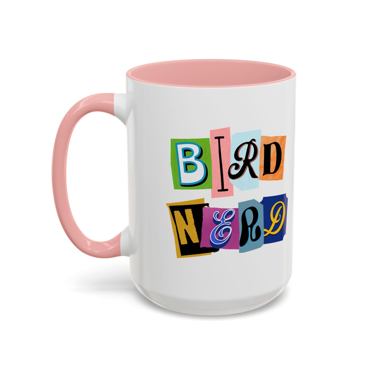 Bird Nerd Accent Coffee Mug - Fun & Quirky Gift for Bird Lovers