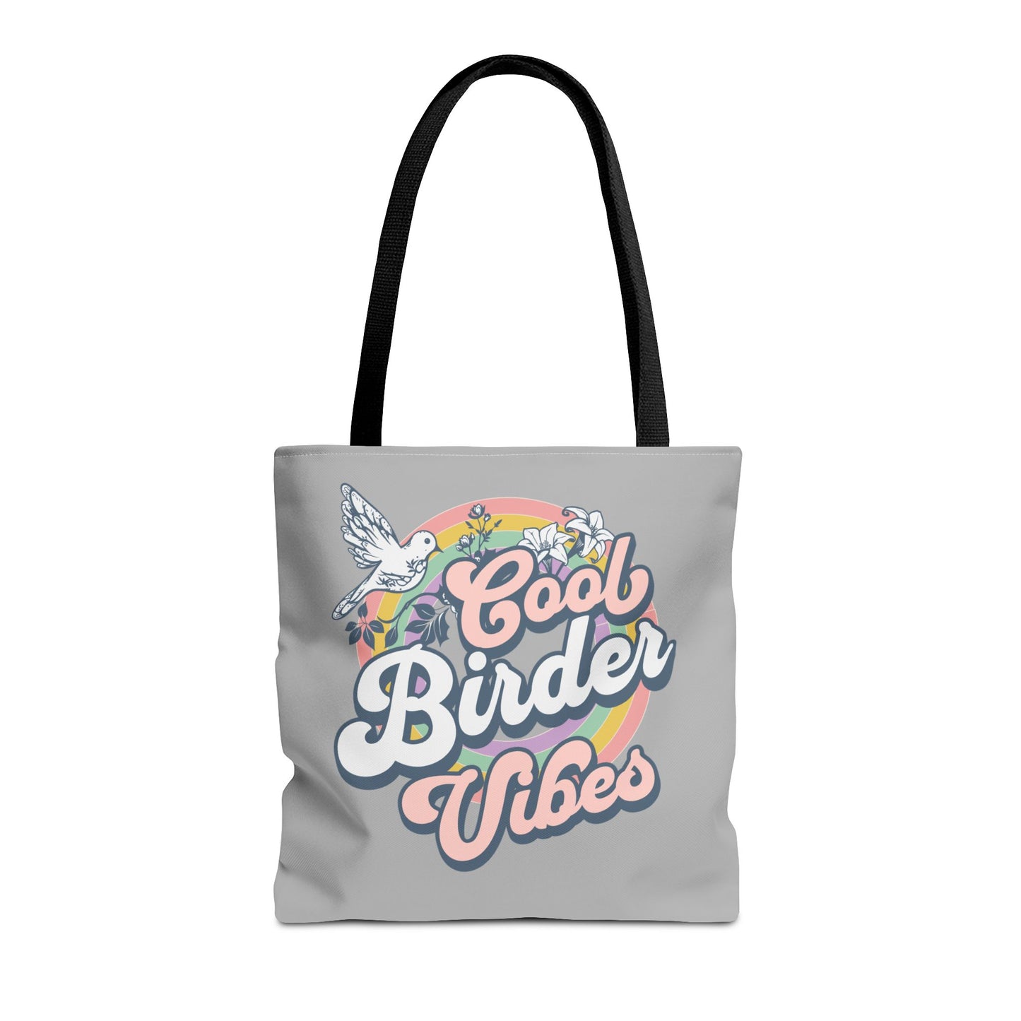 Cool Birder Vibes Tote Bag - Stylish & Eco-Friendly for Bird Lovers