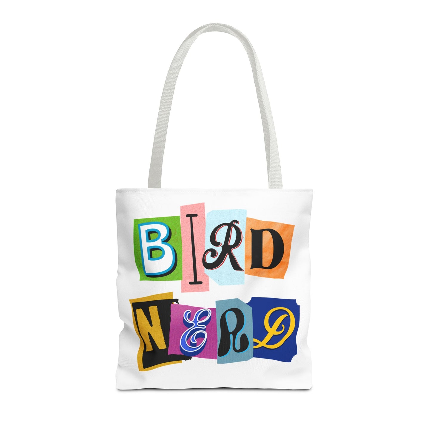 Colorful "Bird Nerd" Tote Bag - Perfect for Nature Lovers & Birdwatchers