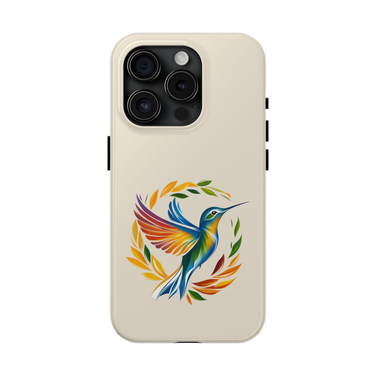Hummingbird Rainbow Tough Phone Cases