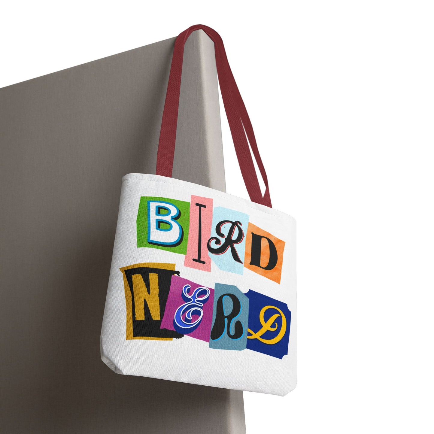 Colorful "Bird Nerd" Tote Bag - Perfect for Nature Lovers & Birdwatchers
