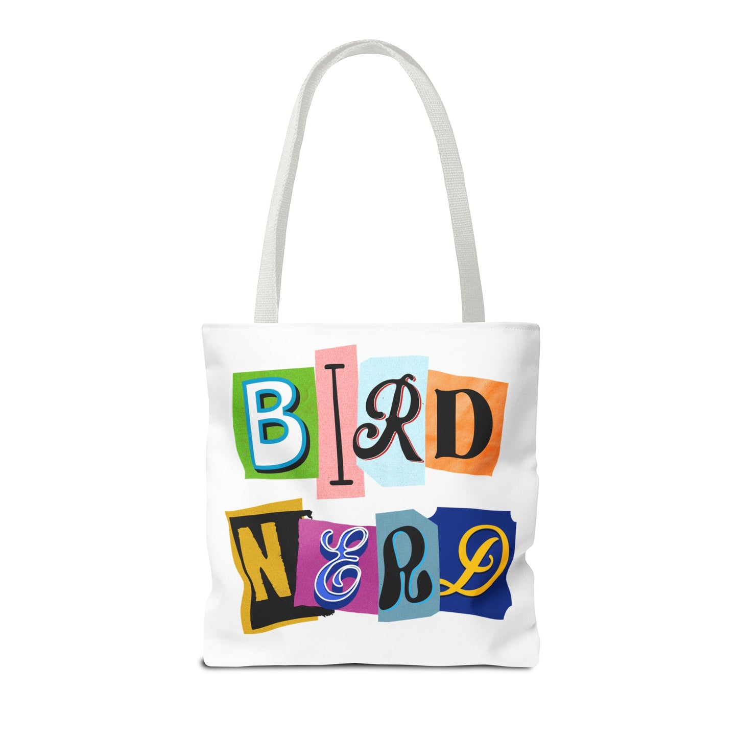 Colorful "Bird Nerd" Tote Bag - Perfect for Nature Lovers & Birdwatchers