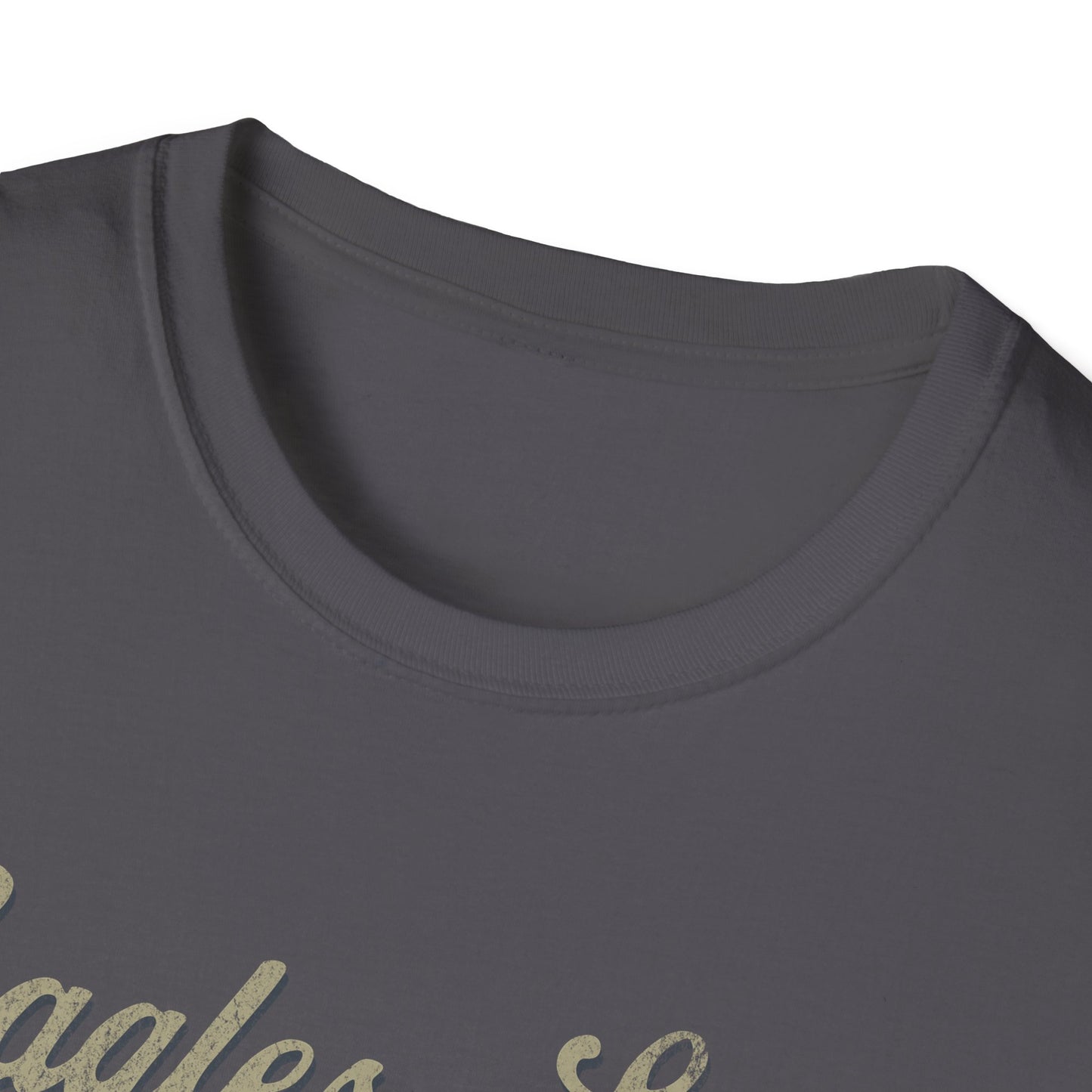 Eagles Soar Unisex Softstyle T-Shirt - Nature Inspired Graphic Tee