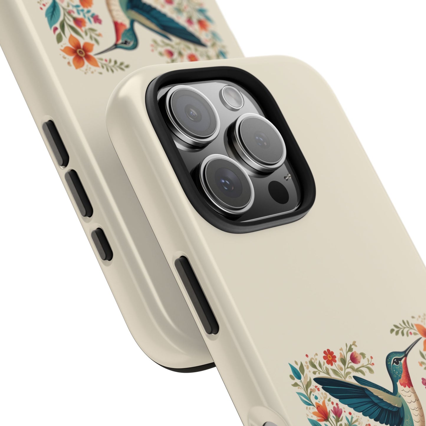 Hummingbird in Bloom Tough Phone Cases