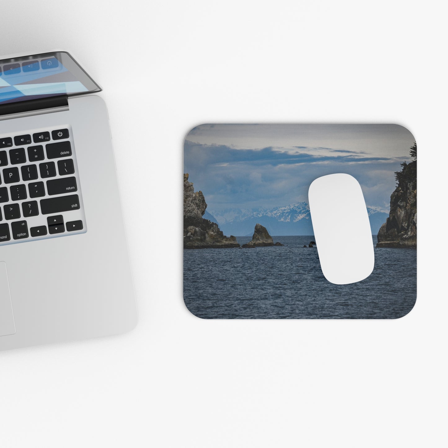 Serene Landscape Mouse Pad - Coastal Views for Home Office