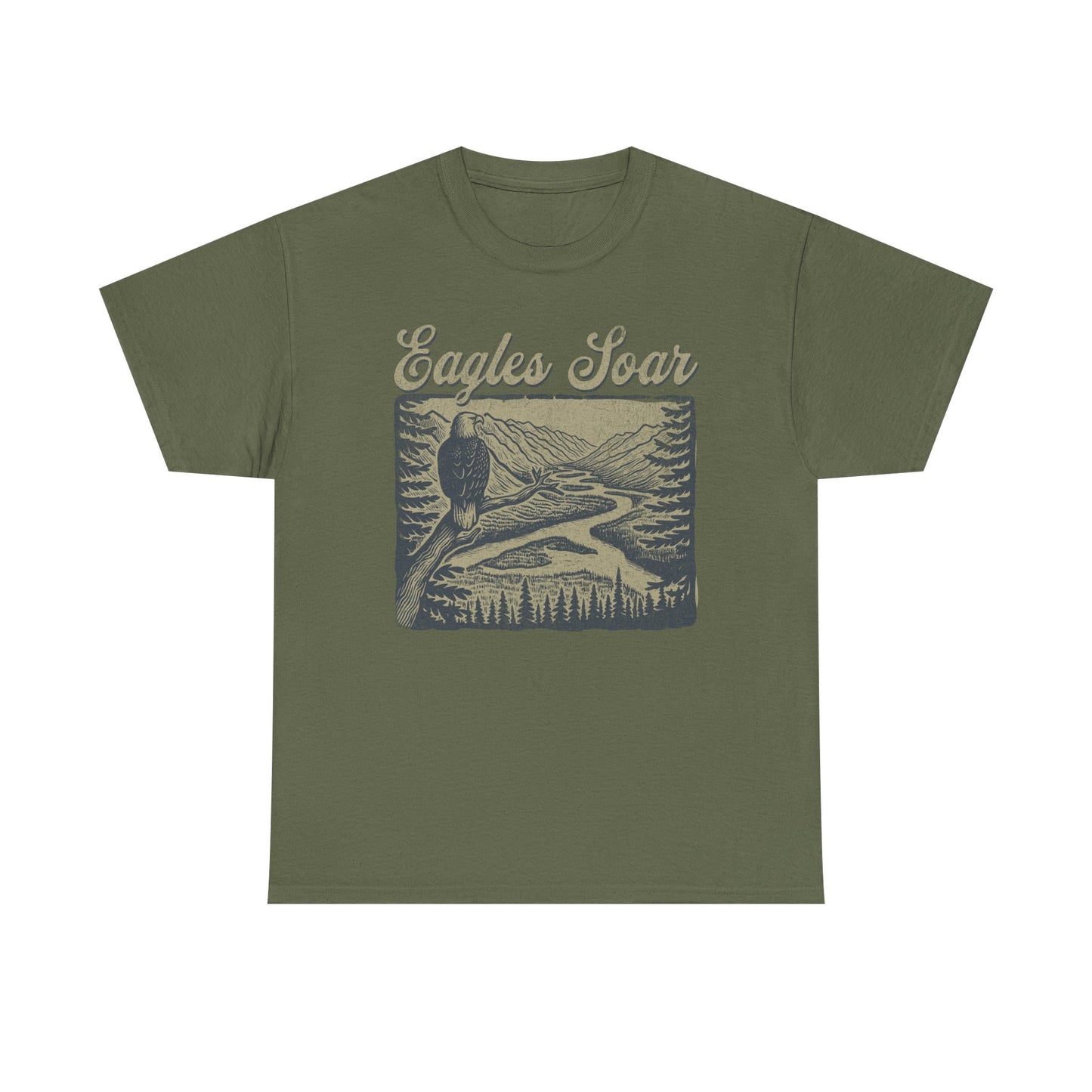 Eagles Soar Unisex Heavy Cotton Tee