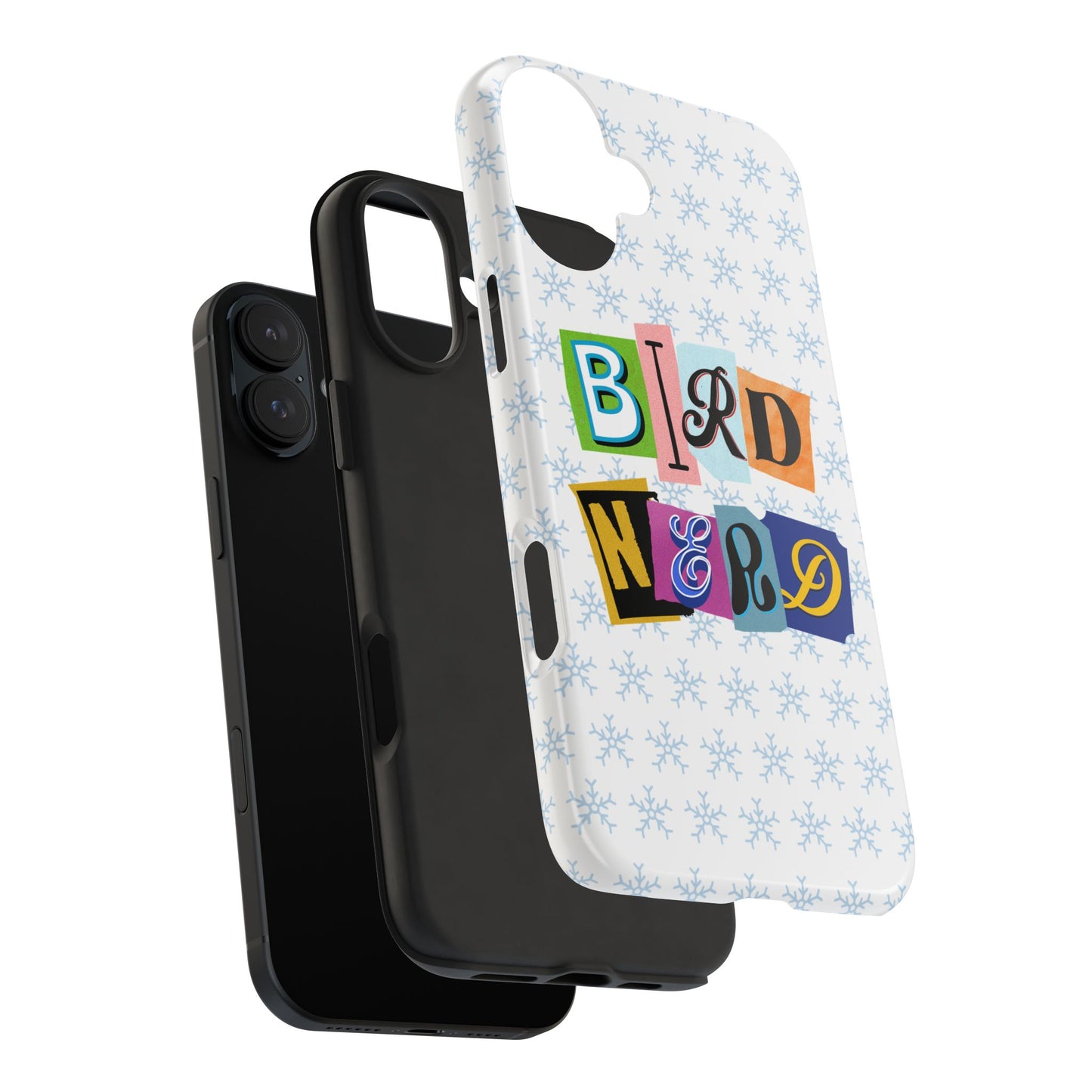 Bird Nerd Tough Phone Case - Fun & Colorful Design for Bird Lovers