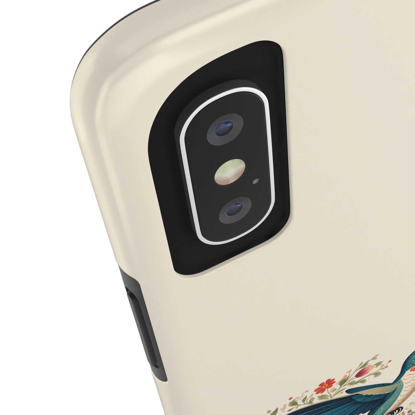 Hummingbird in Bloom Tough Phone Cases