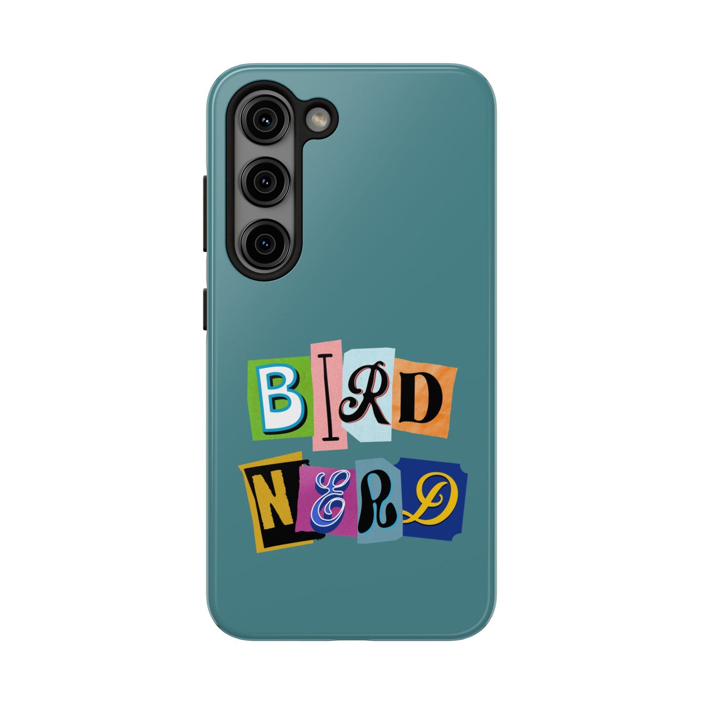 The Nerdy Birder - Bird Nerd Tough Phone Cover for Bird Lovers, Unique Gift for Wildlife Enthusiasts
