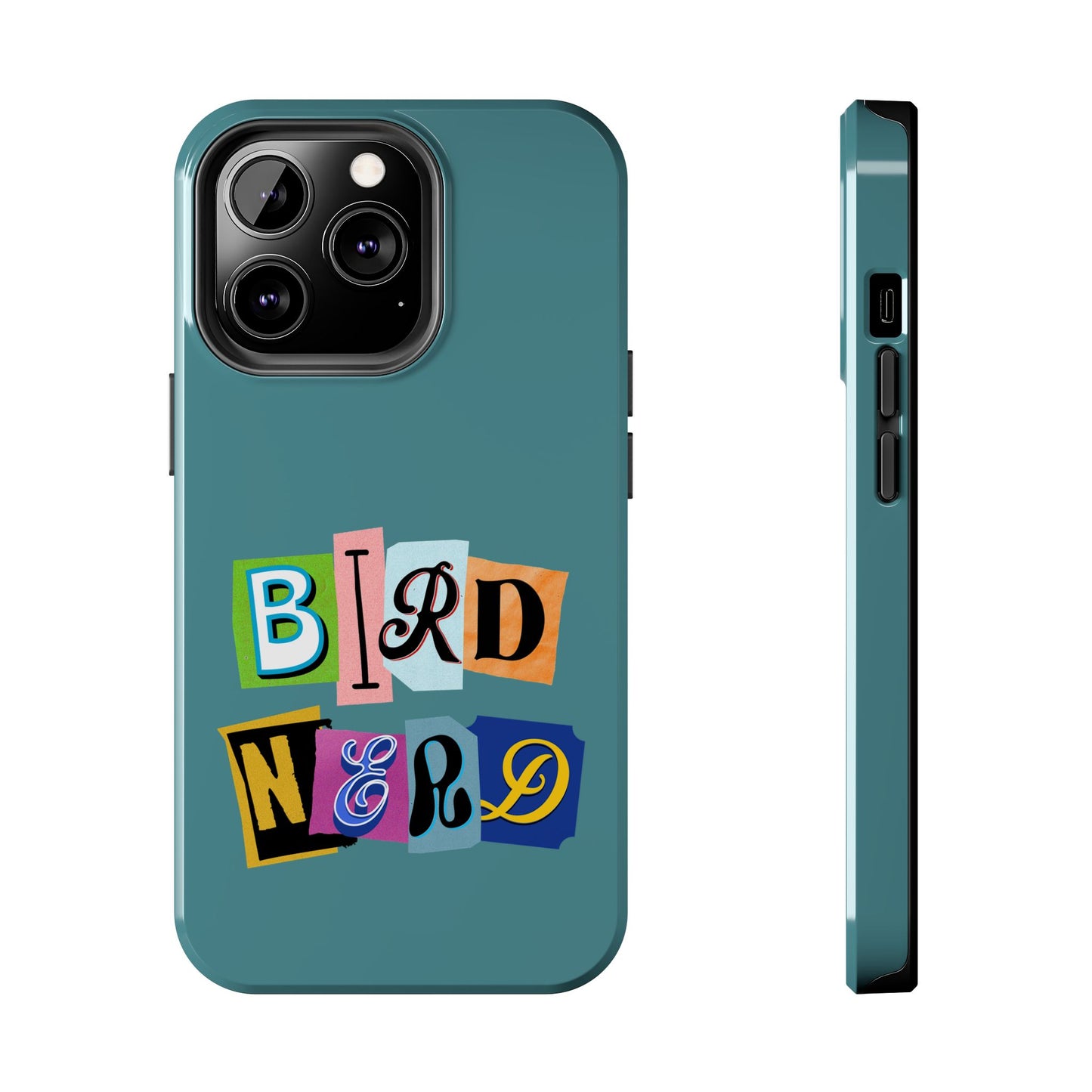 The Nerdy Birder - Bird Nerd Tough Phone Cover for Bird Lovers, Unique Gift for Wildlife Enthusiasts