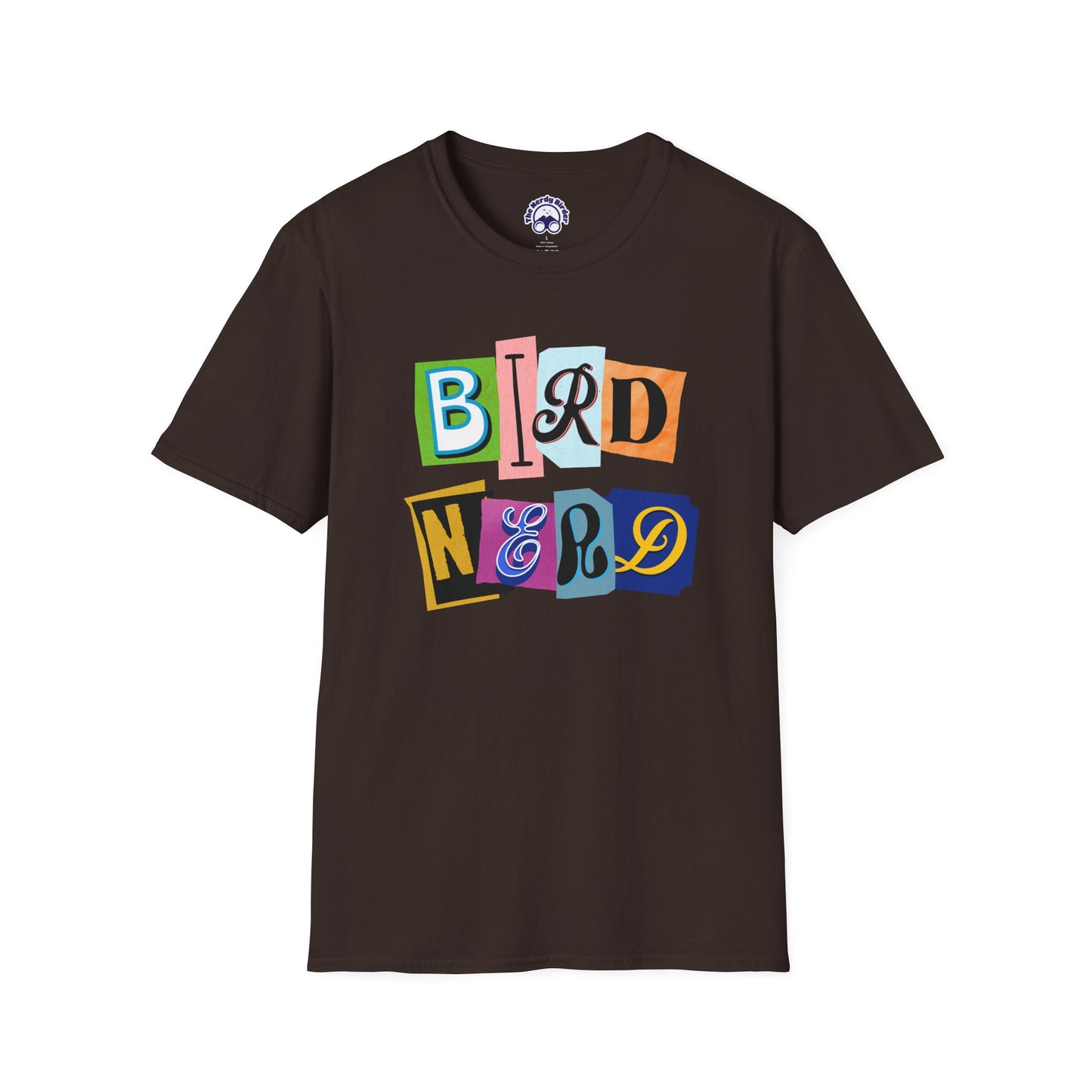 Bird Nerd Unisex Softstyle T-Shirt - Fun & Quirky Tee