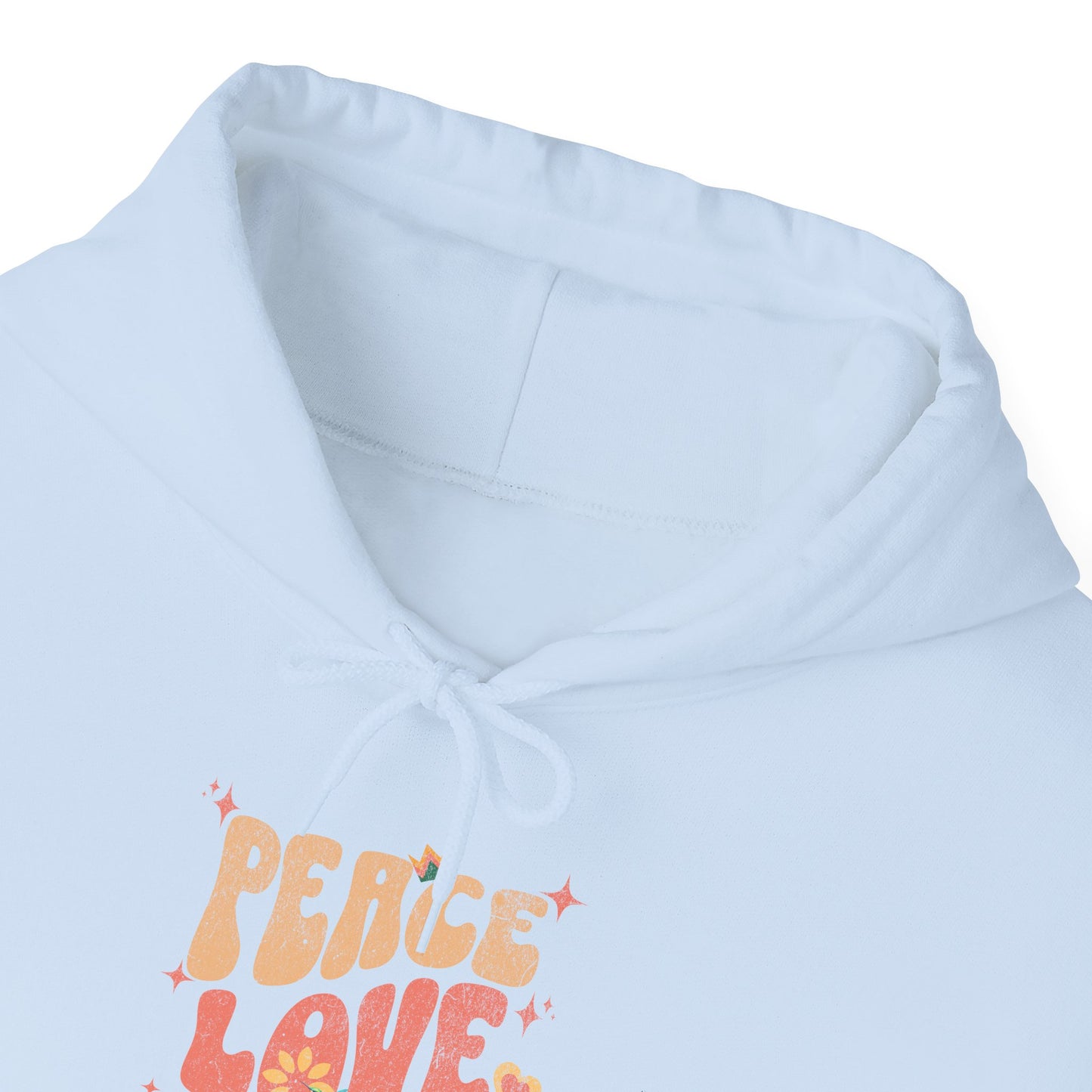 Peace Love Birds Hoodie - Cozy Unisex Sweatshirt for Nature Lover