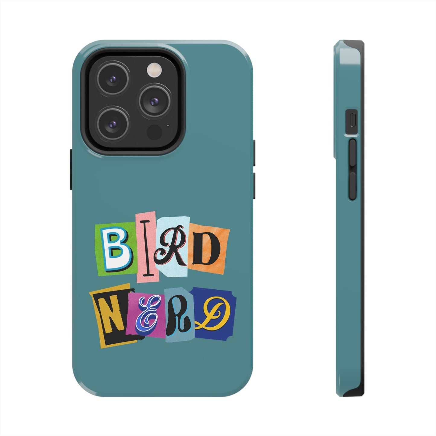 The Nerdy Birder - Bird Nerd Tough Phone Cover for Bird Lovers, Unique Gift for Wildlife Enthusiasts